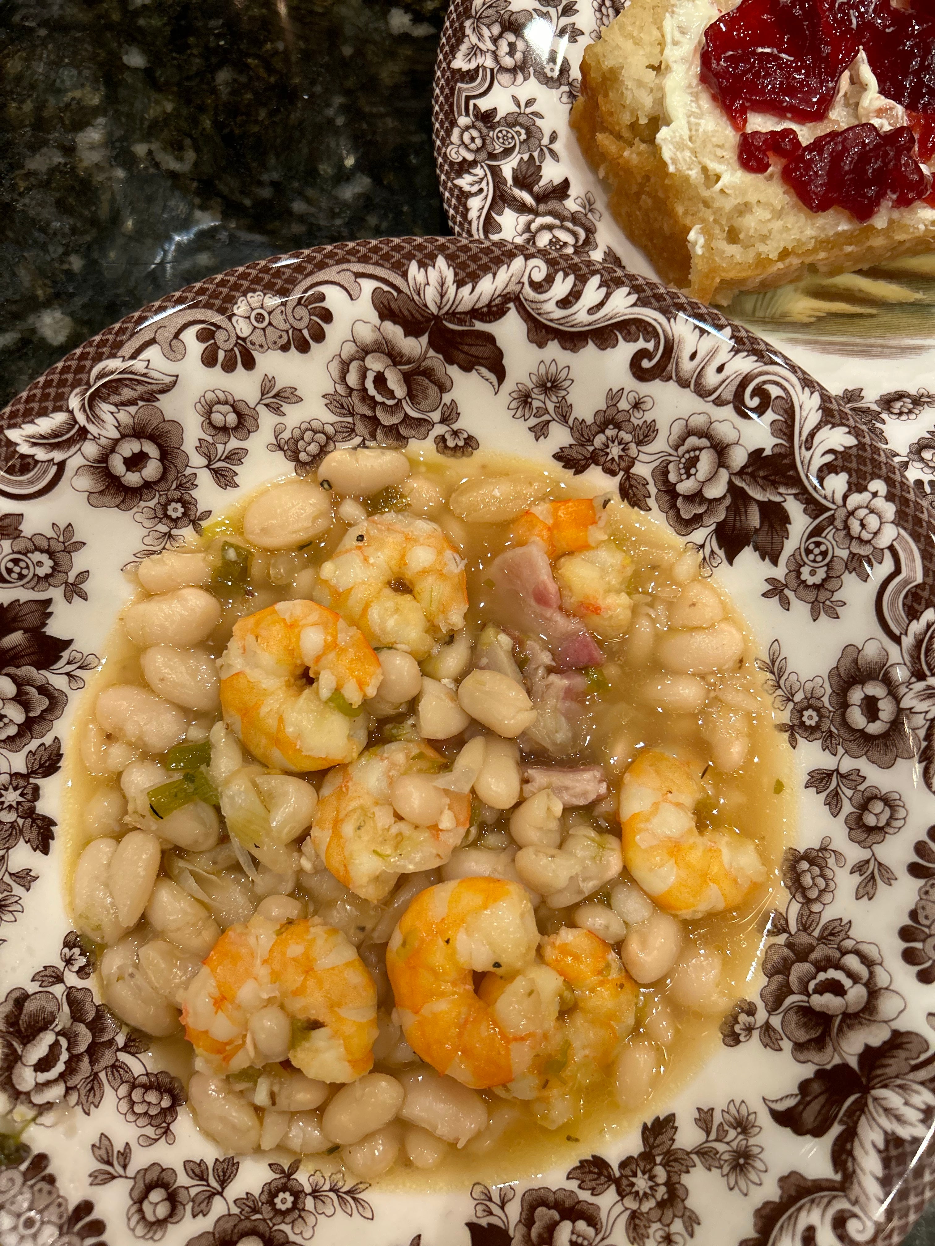 Shrimp & White Bean Stew