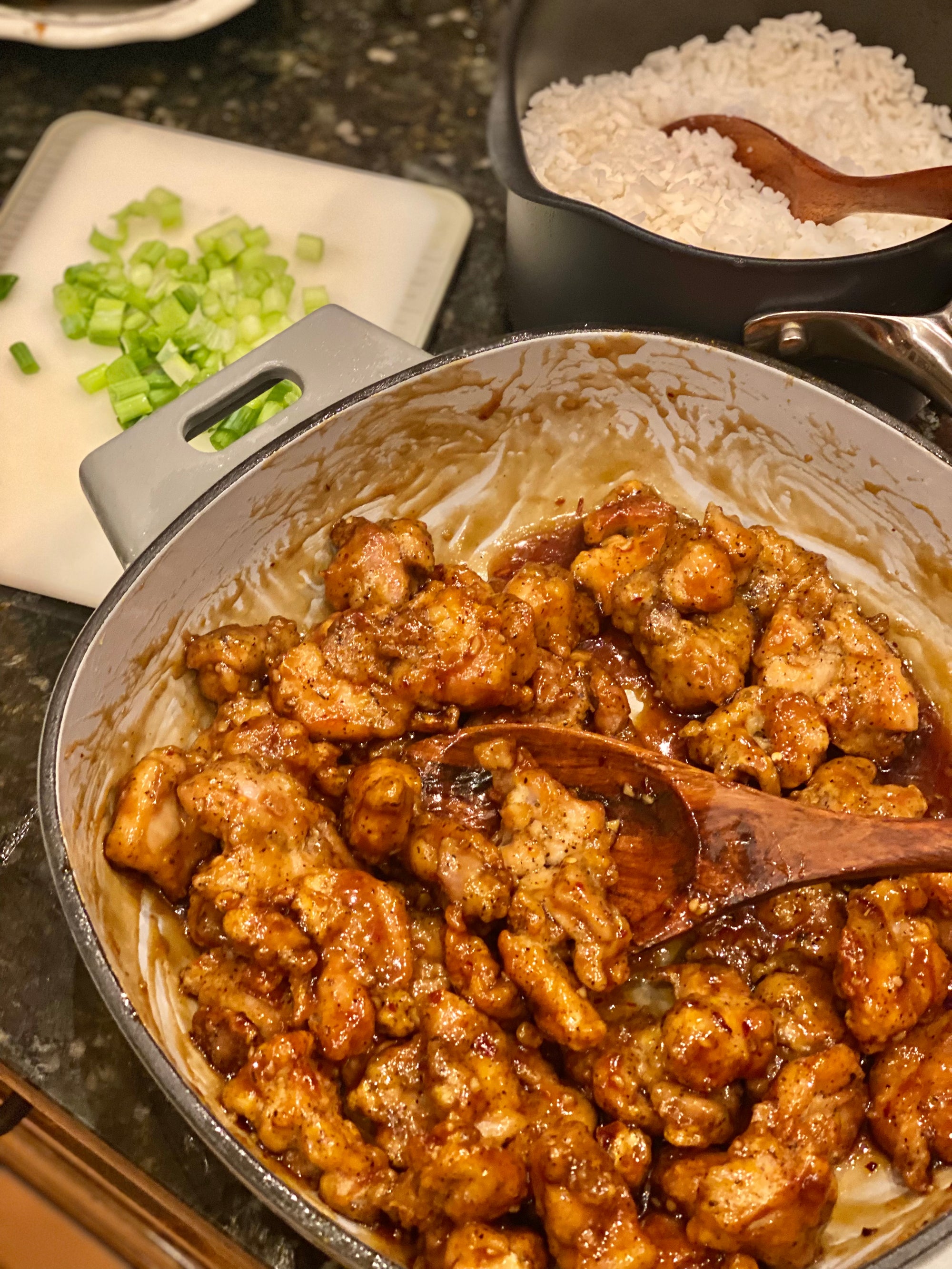 Sticky Honey Chicken