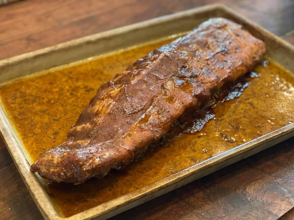BBQ Oven-Baked Ribs