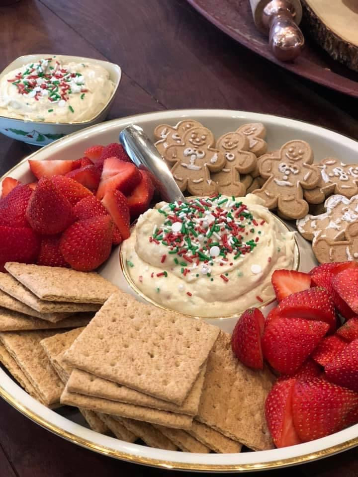 Cookie Dough Sprinkle Dip