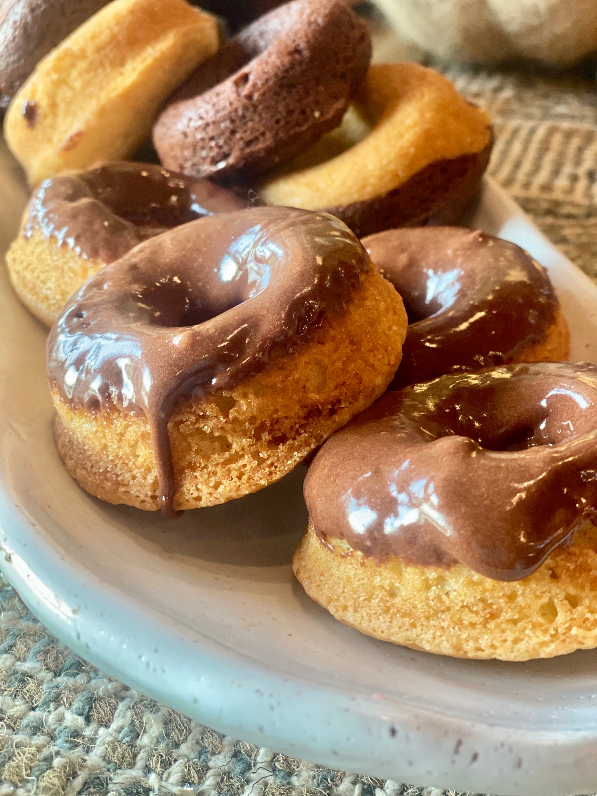 Baked Vanilla Donuts