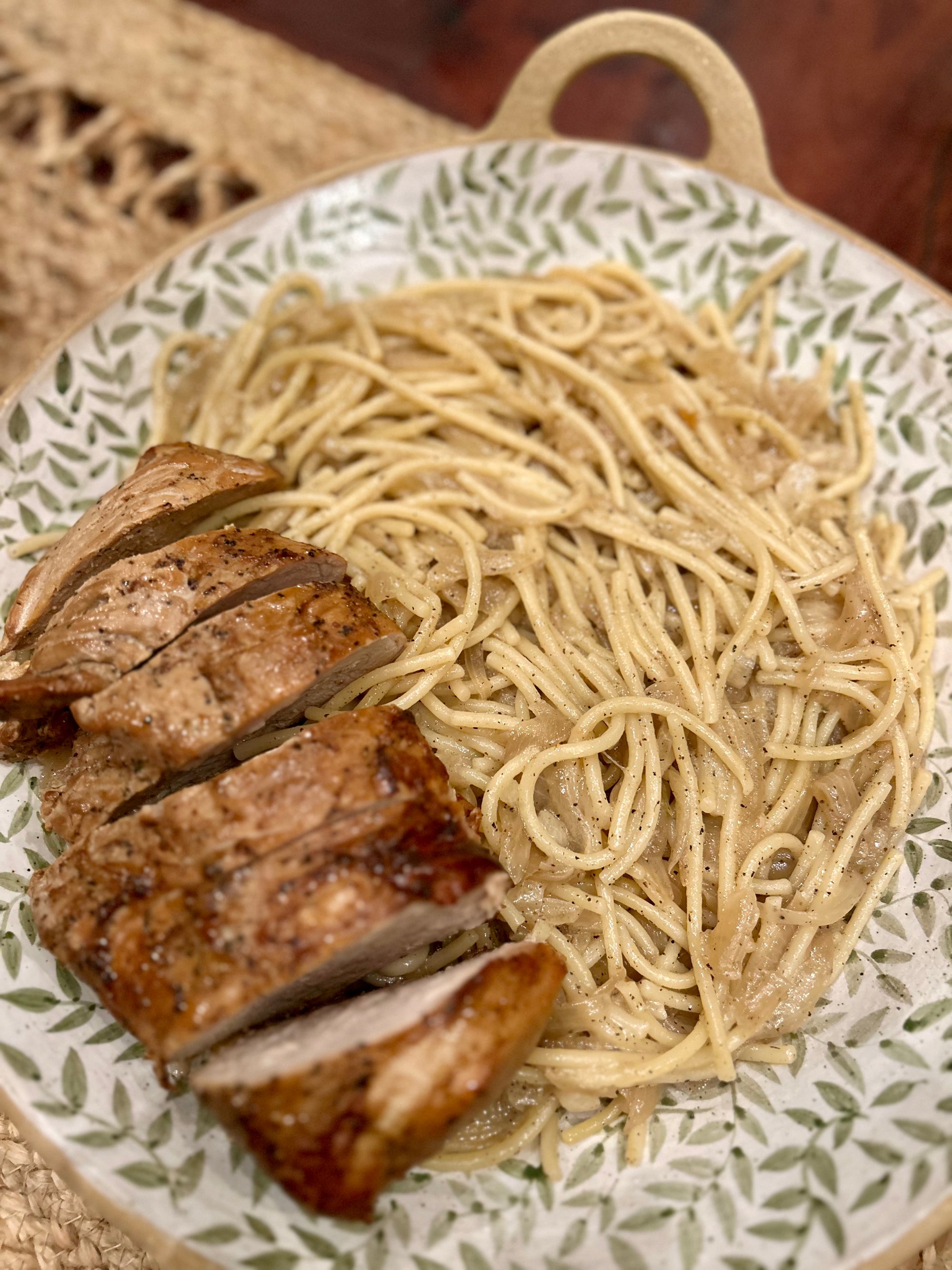 Onion-Buttered Noodles