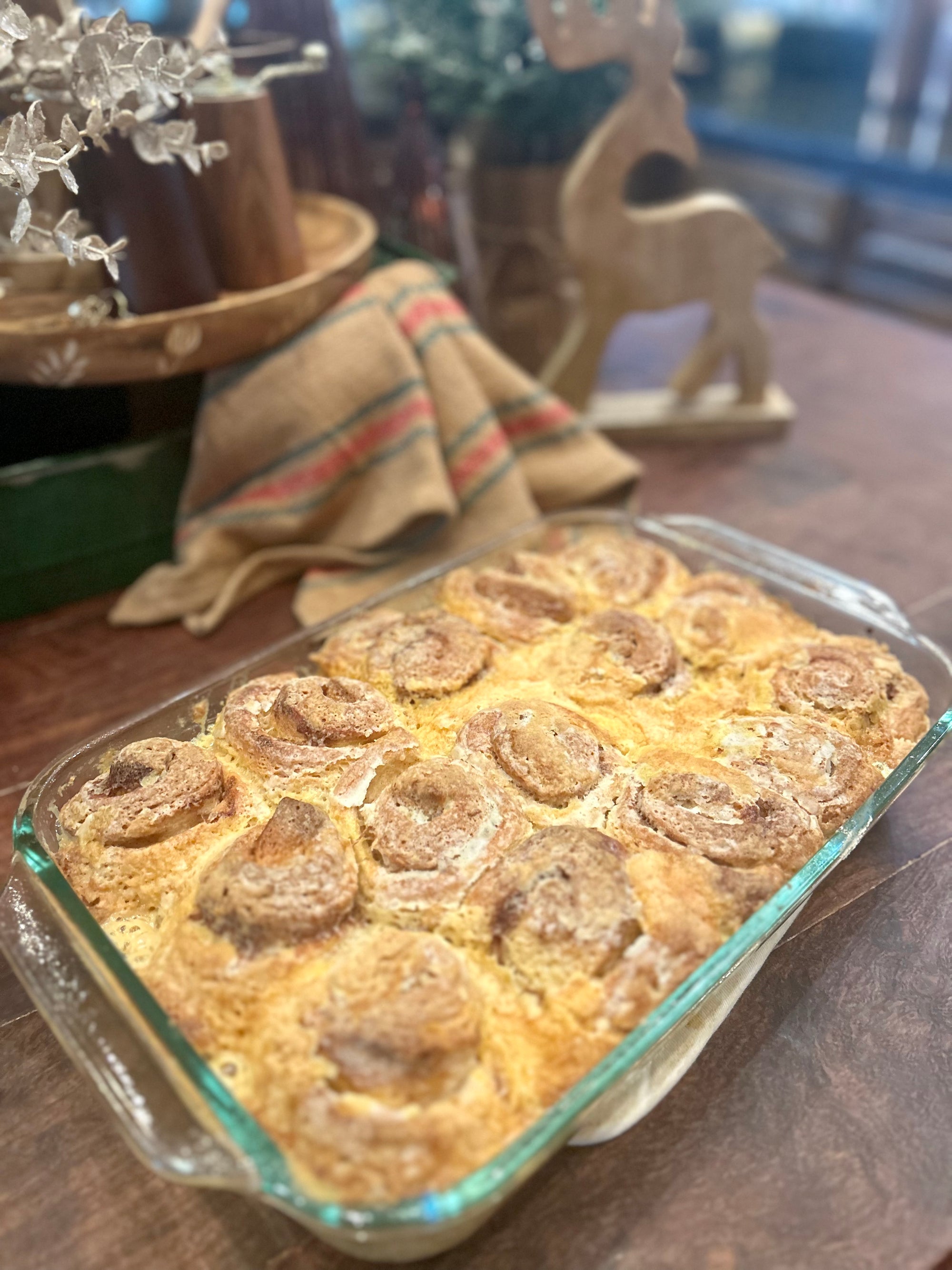 Orange Breakfast Roll Cake