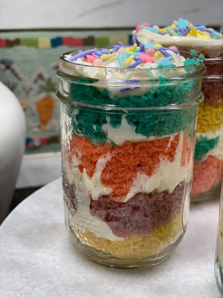 Mason Jar Cake Treats