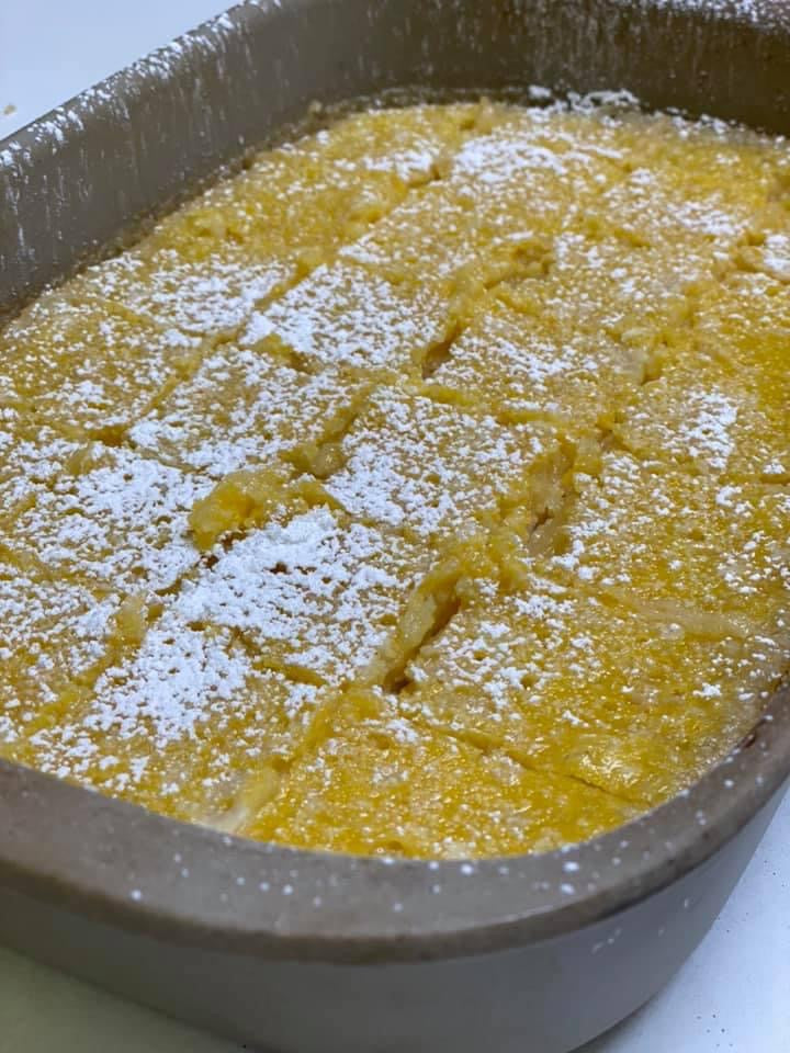 Lemon Bar White Chocolate Brownies