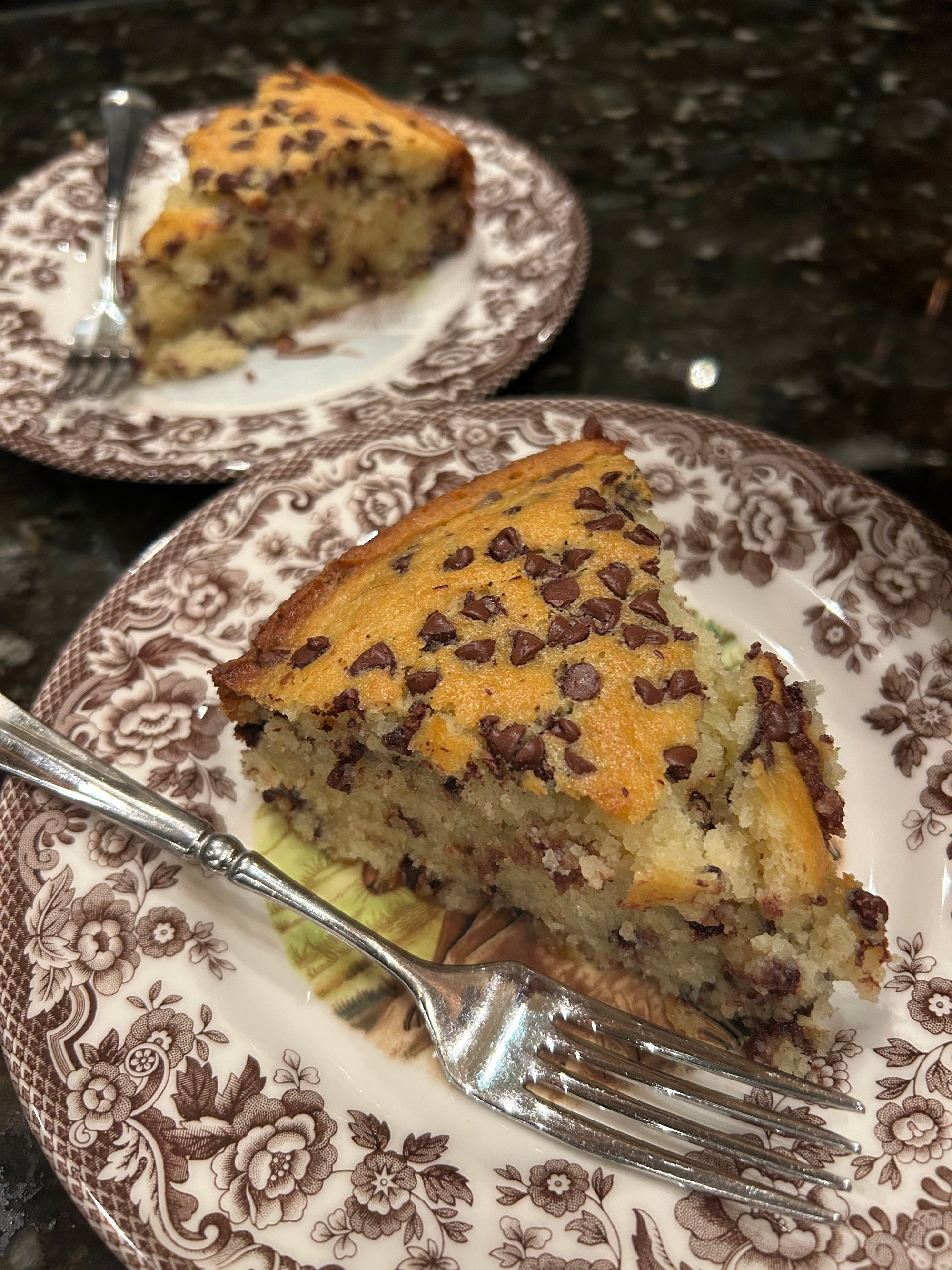 Chocolate Chip Ricotta Cake