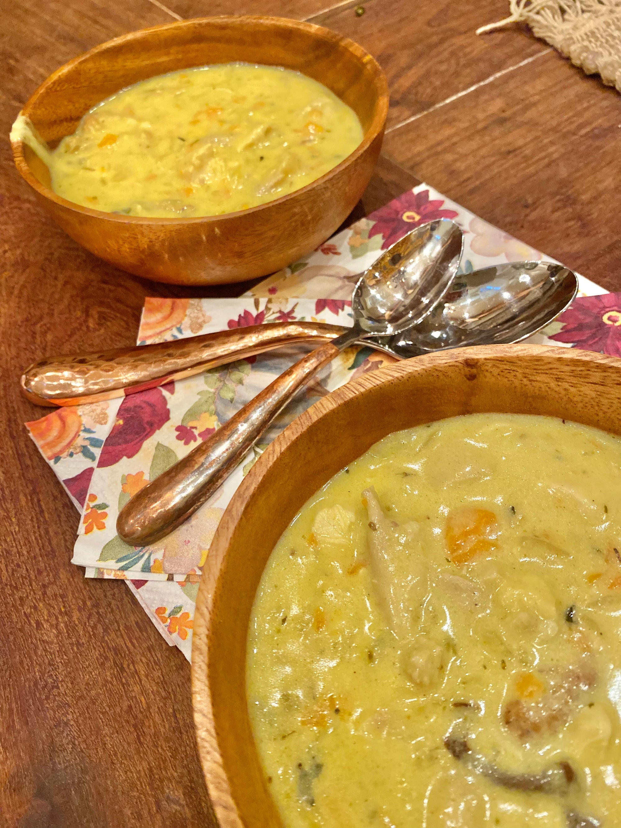 Creamy Roux Chicken Soup