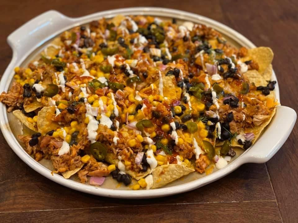 BBQ Chicken Nachos