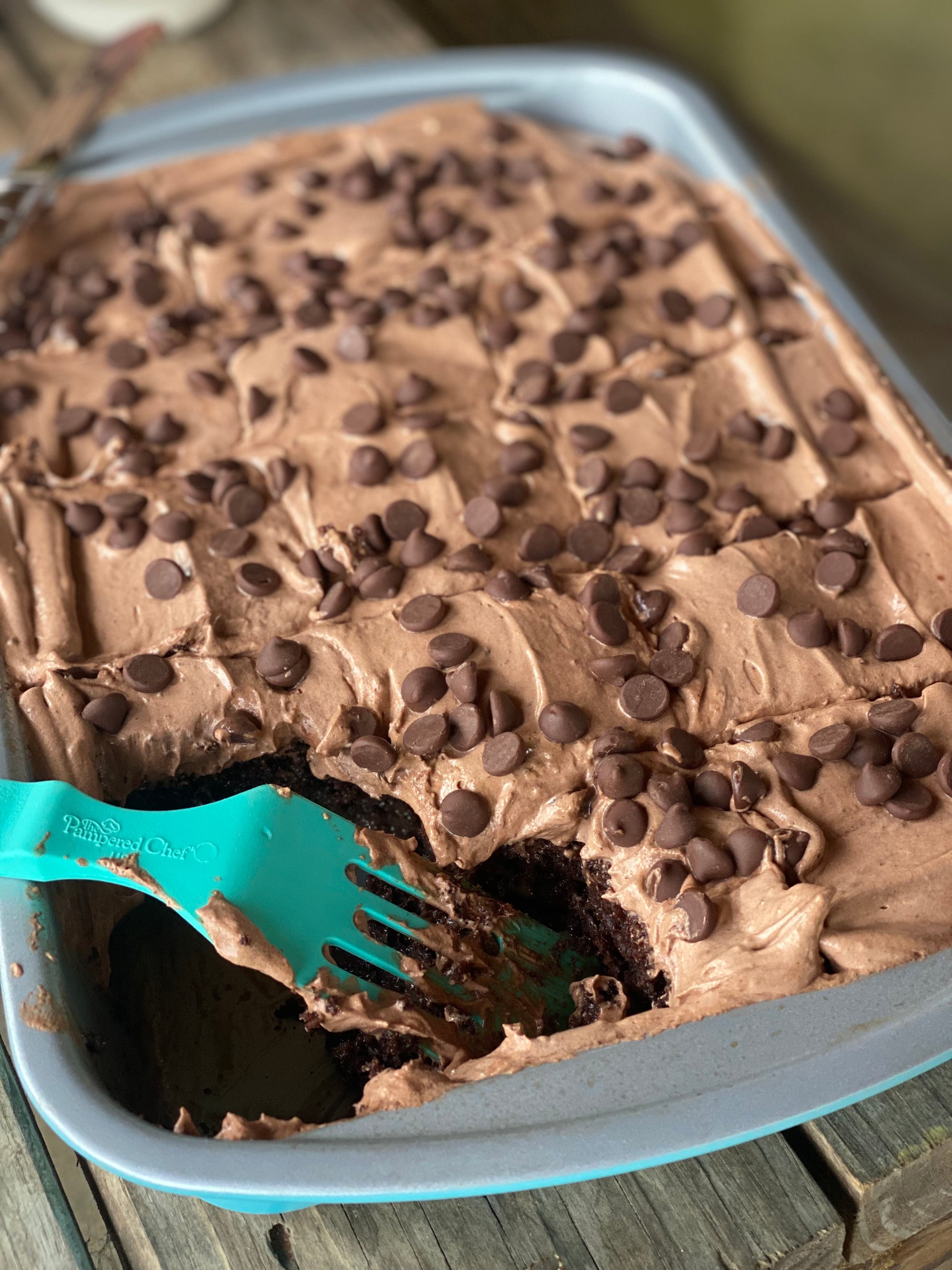 Chocolate Poke Cake