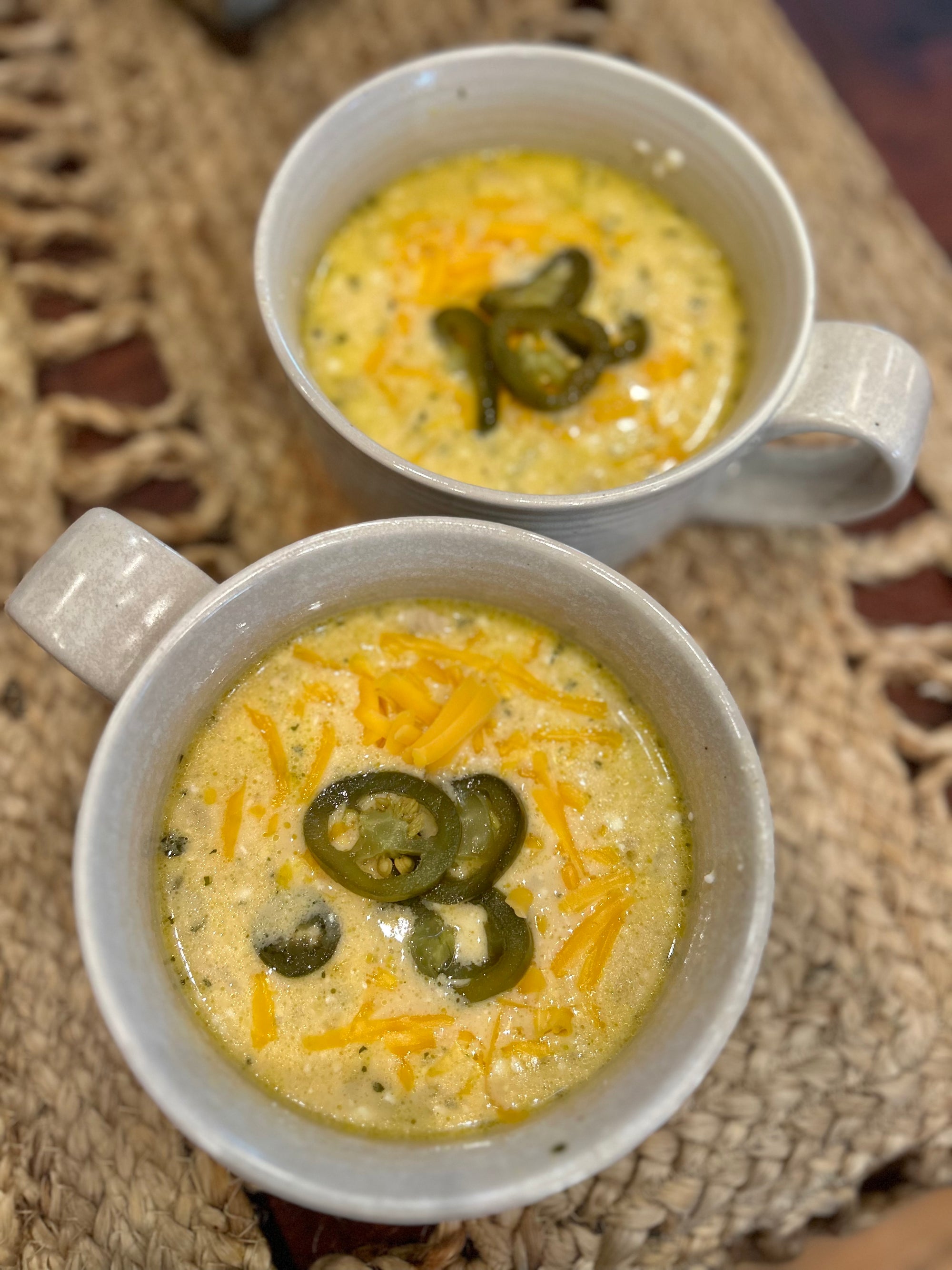 Jalapeno Popper Chicken Soup
