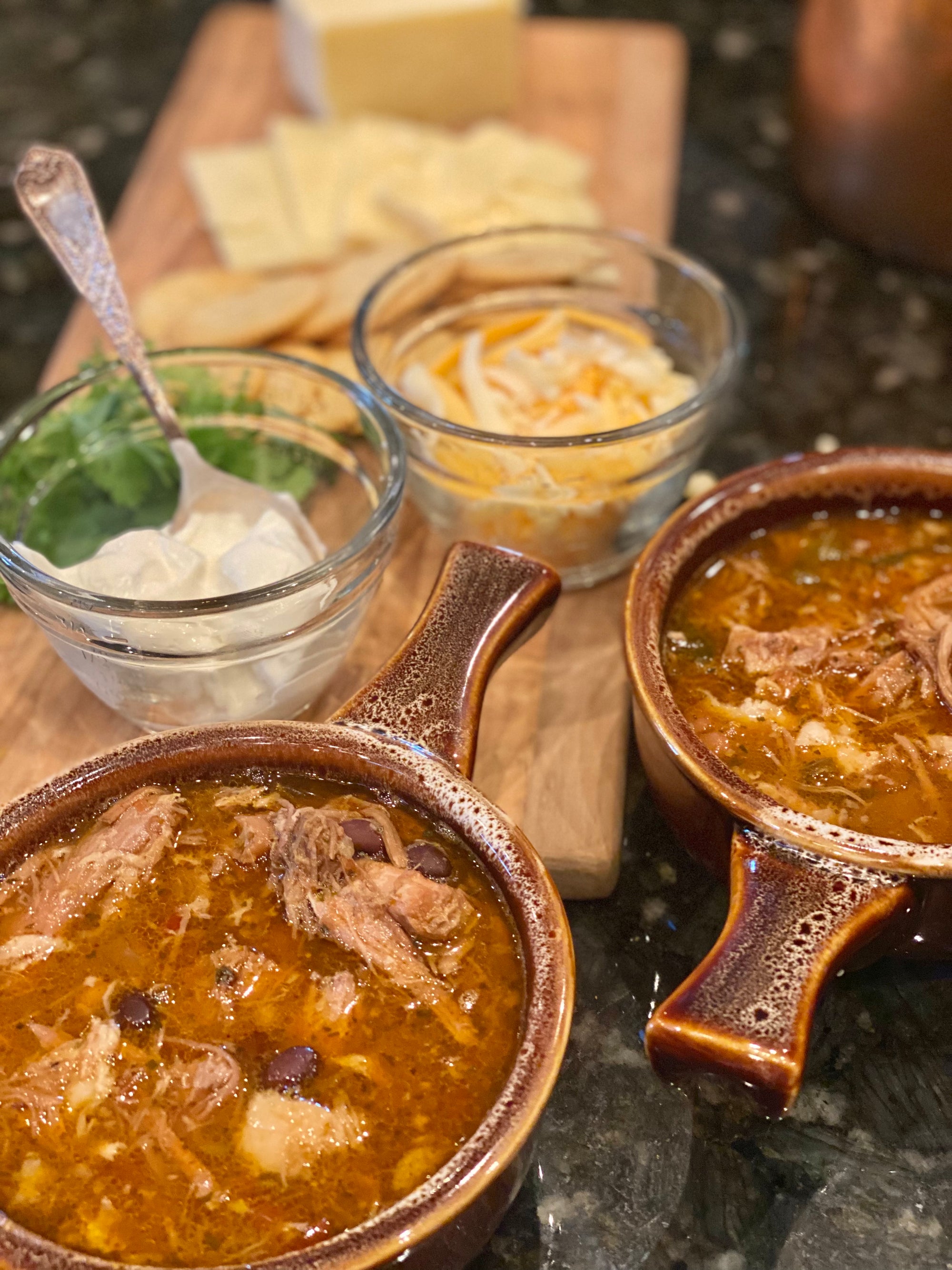 Carnitas Taco Soup
