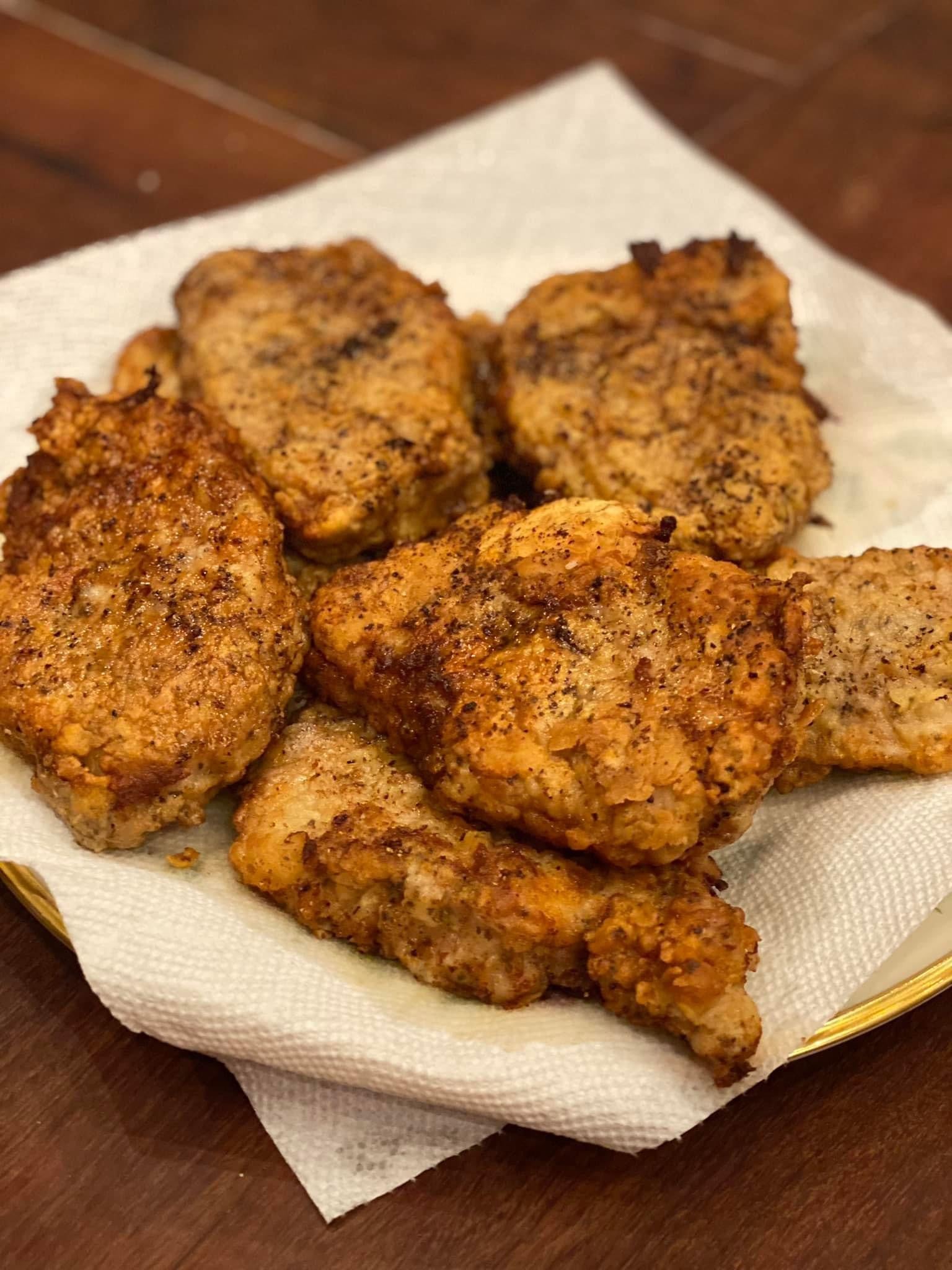 Dad’s Fried Pork Chops