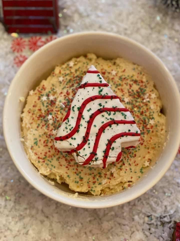 Little Debbie Christmas Tree Cake Dip