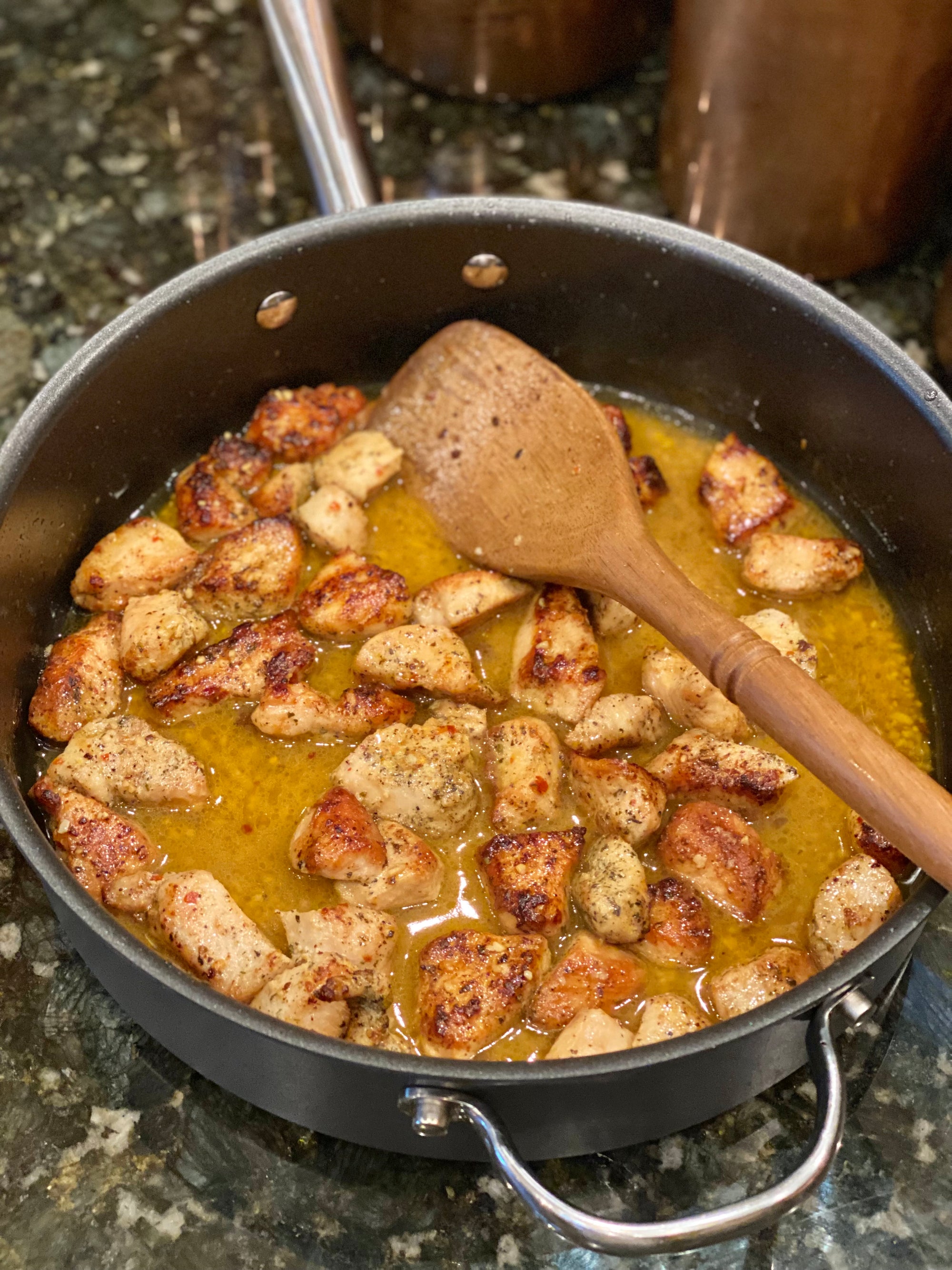 Garlic Butter Chicken Bites