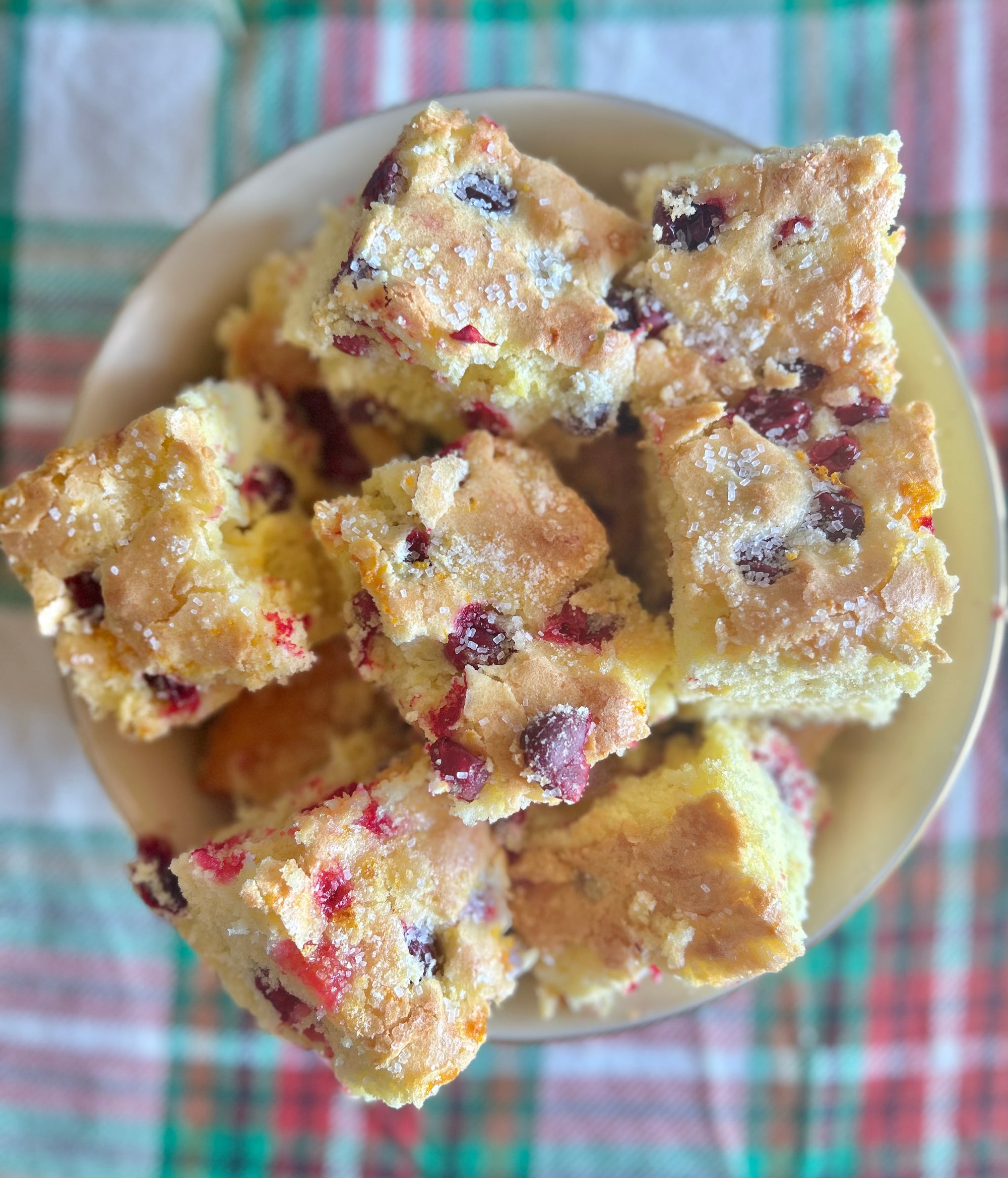 Cranberry Mimosa Breakfast Cake