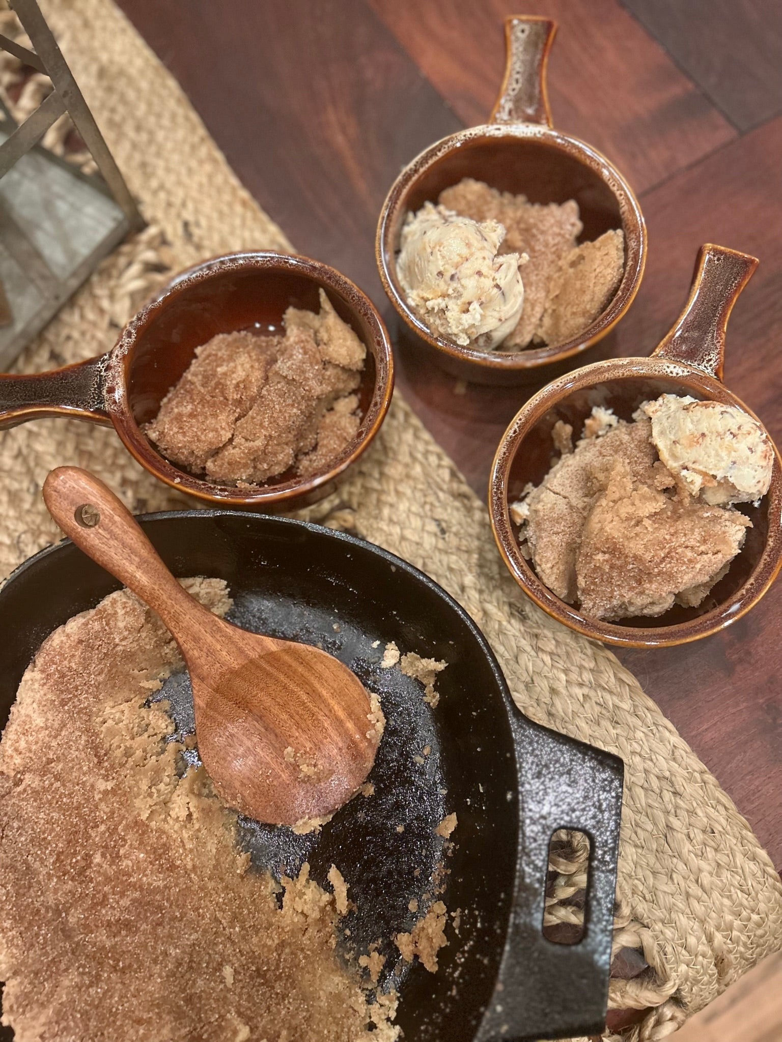 Snickerdoodle Skillet Cookie