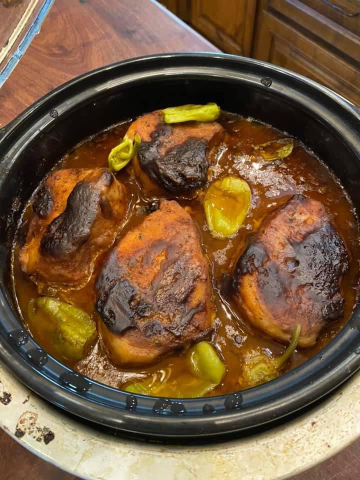 Slow Cooker Mississippi Pork Chops