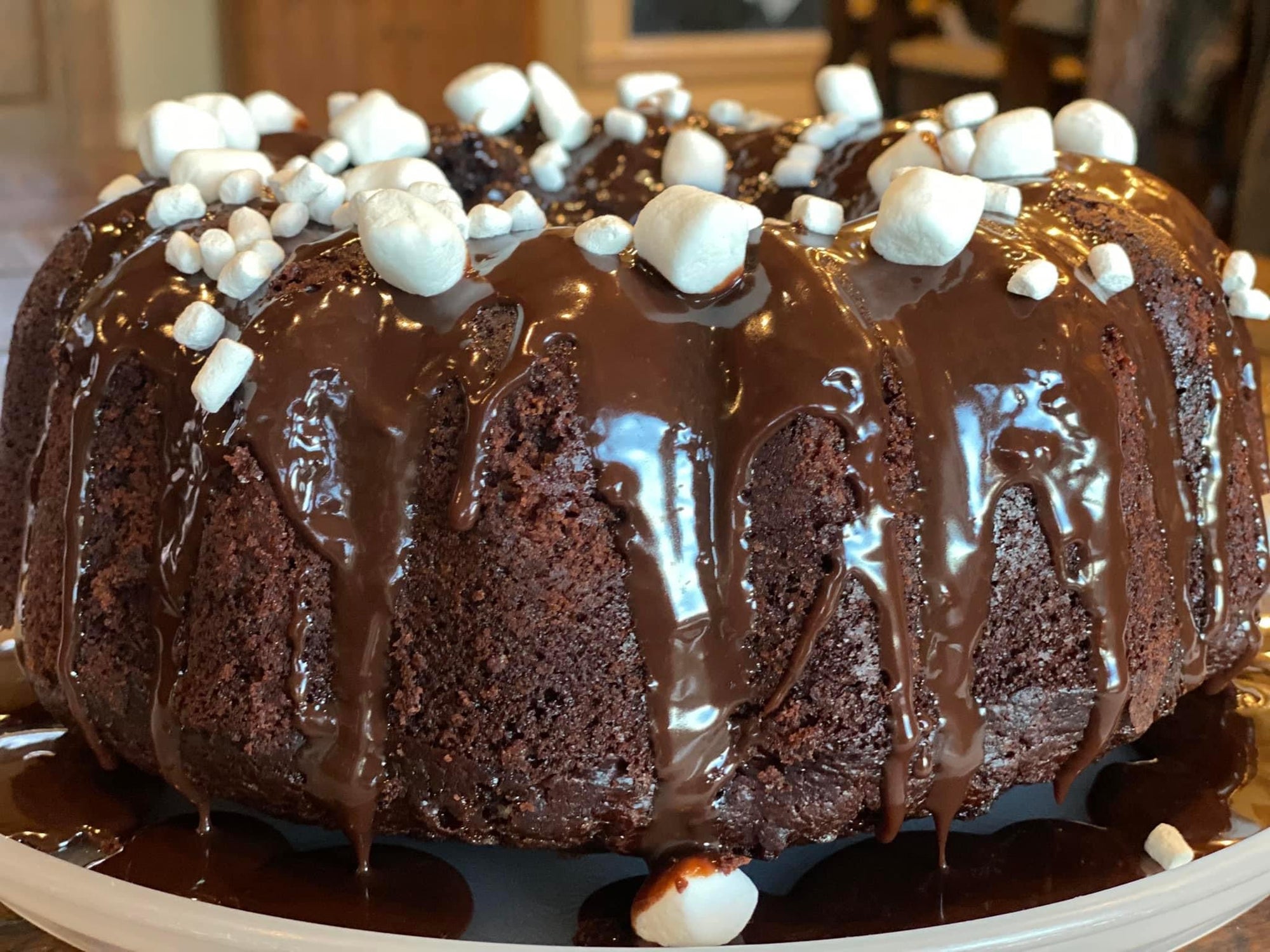 Hot Cocoa Cake