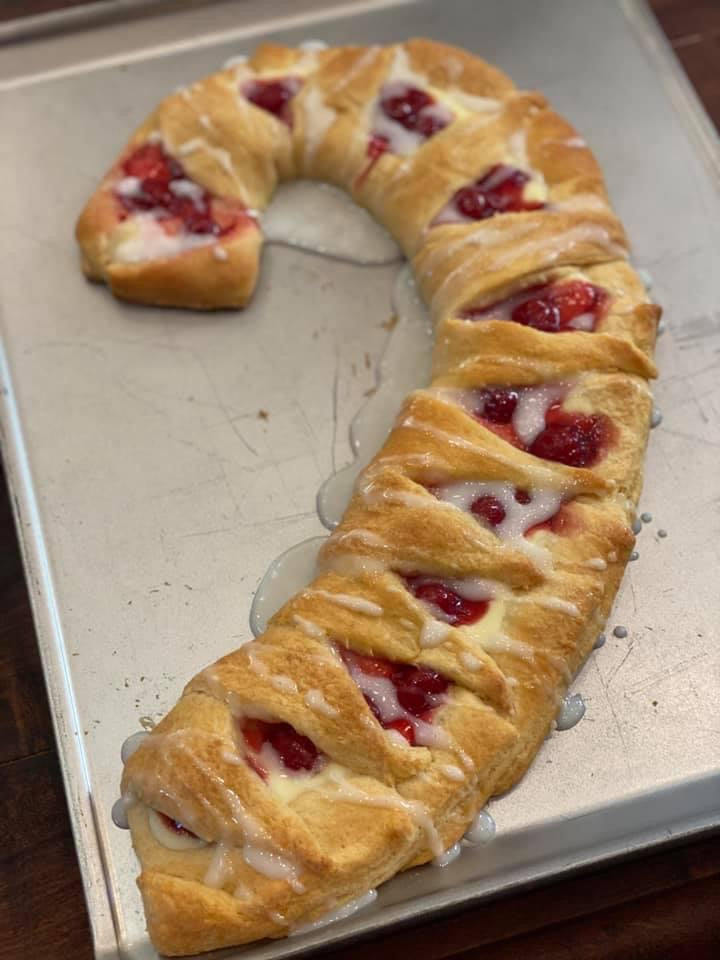 Candy Cane Breakfast