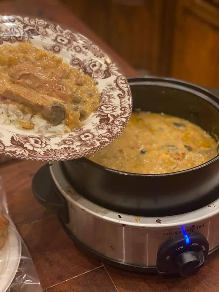 Crock Pot Loaded Chicken