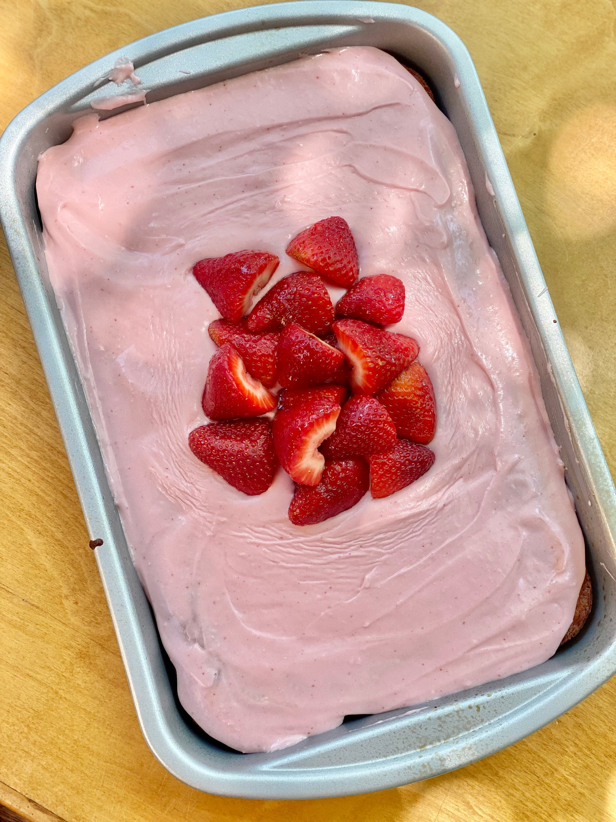 Office Bunch Strawberry Cake