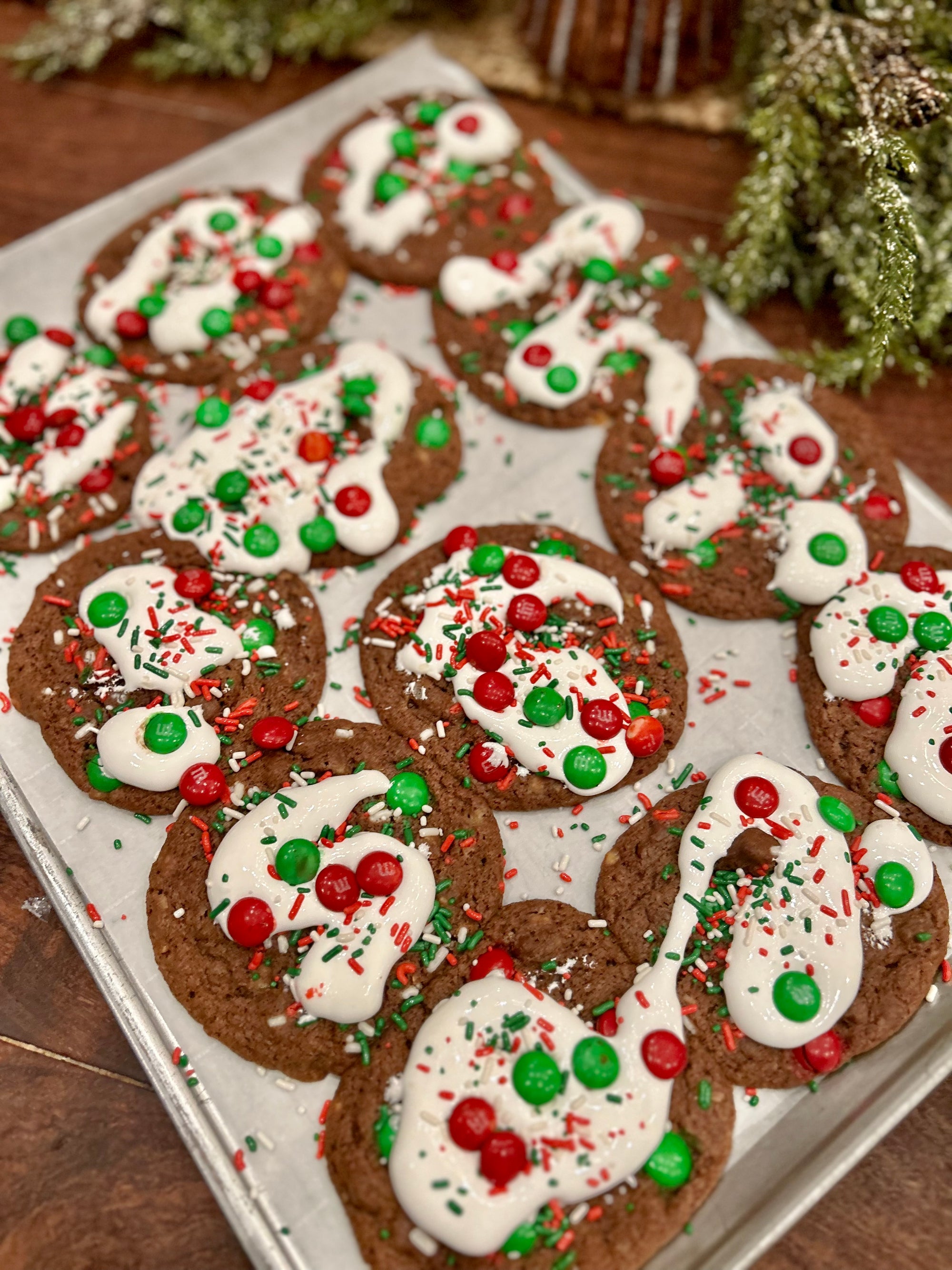 Ho-Ho Cocoa Cookies