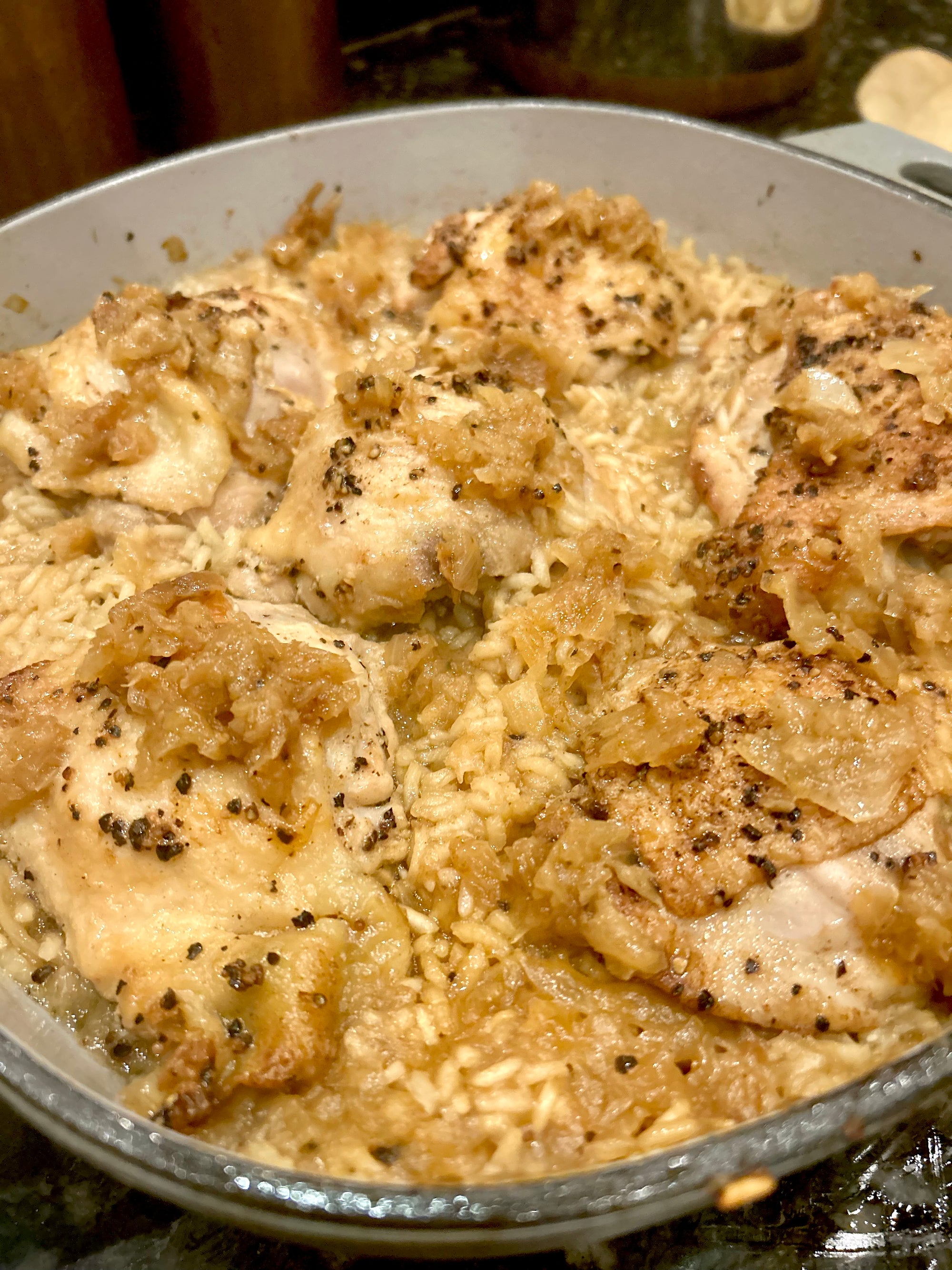 Buttered Onion Chicken