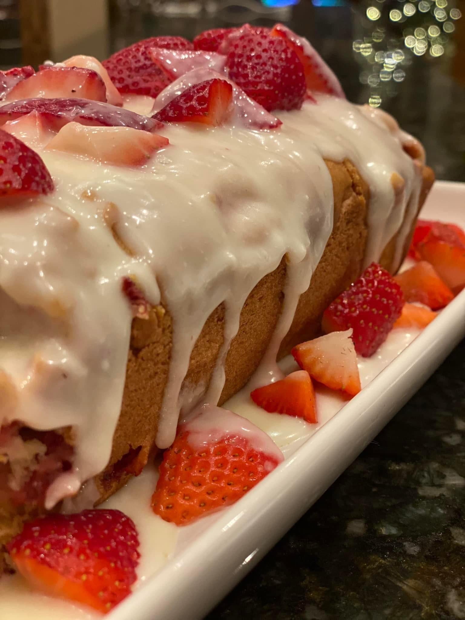 Strawberry Almond Bread