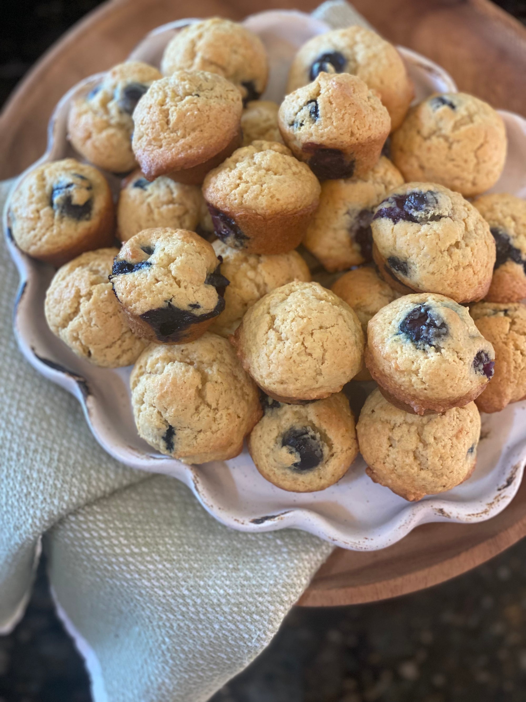 Blueberry Sour Cream Muffins