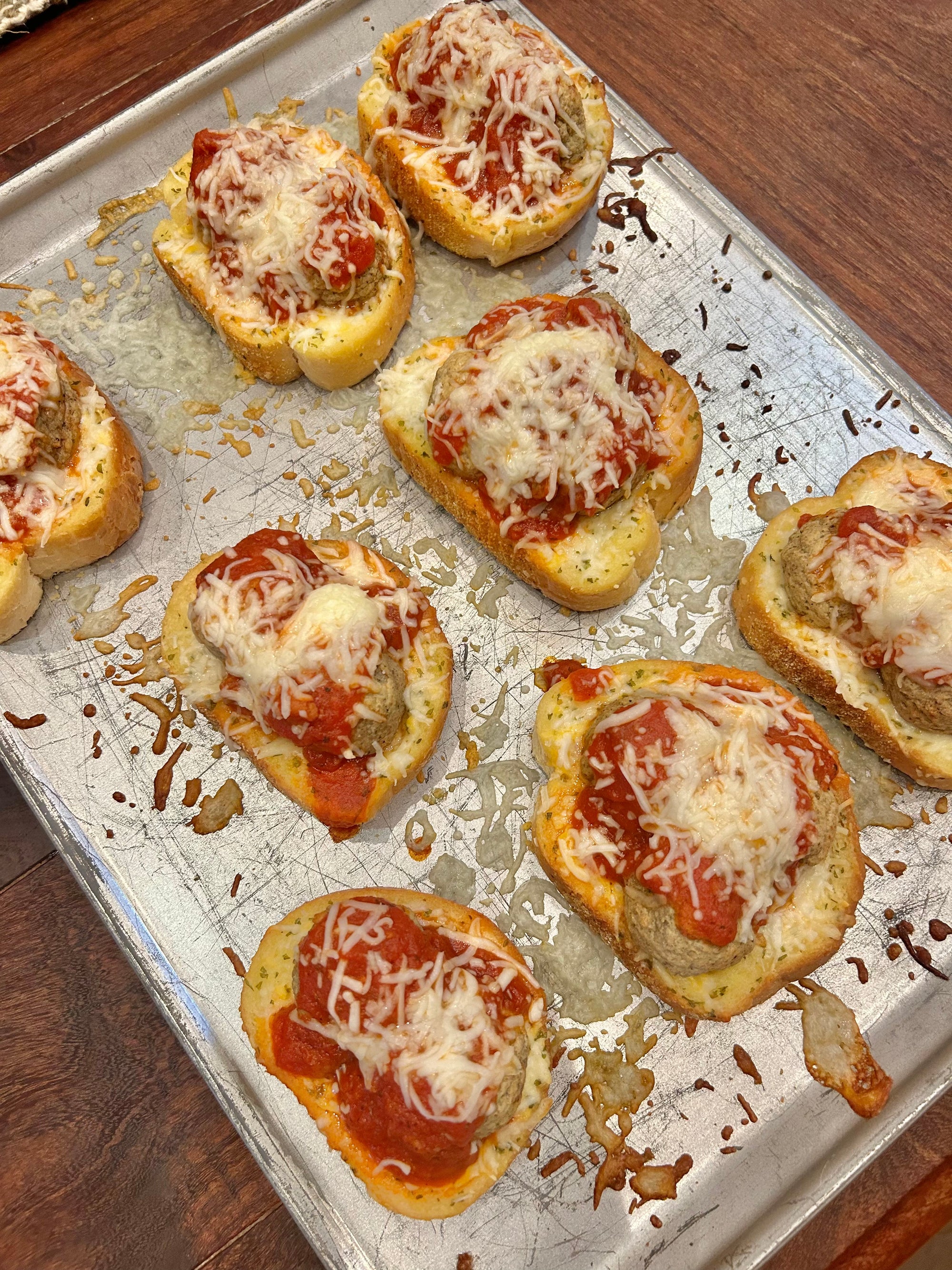 Meatball Toasts