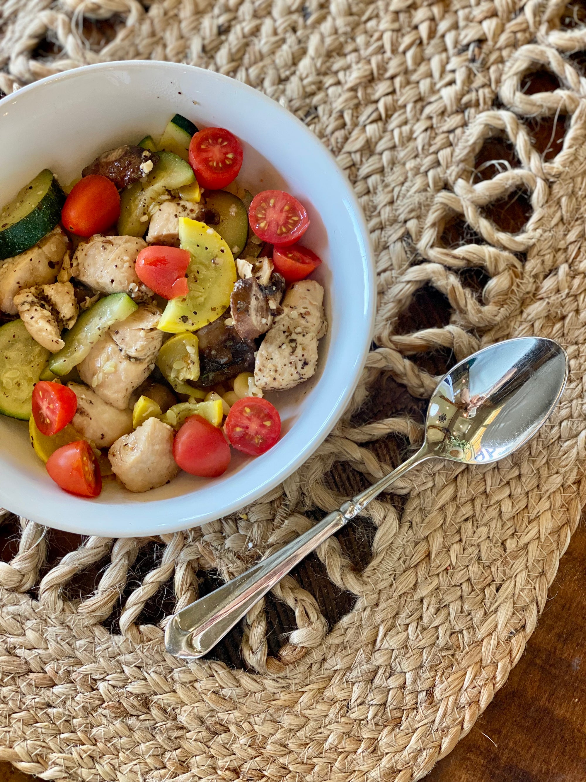 Lighter Chicken Lunch