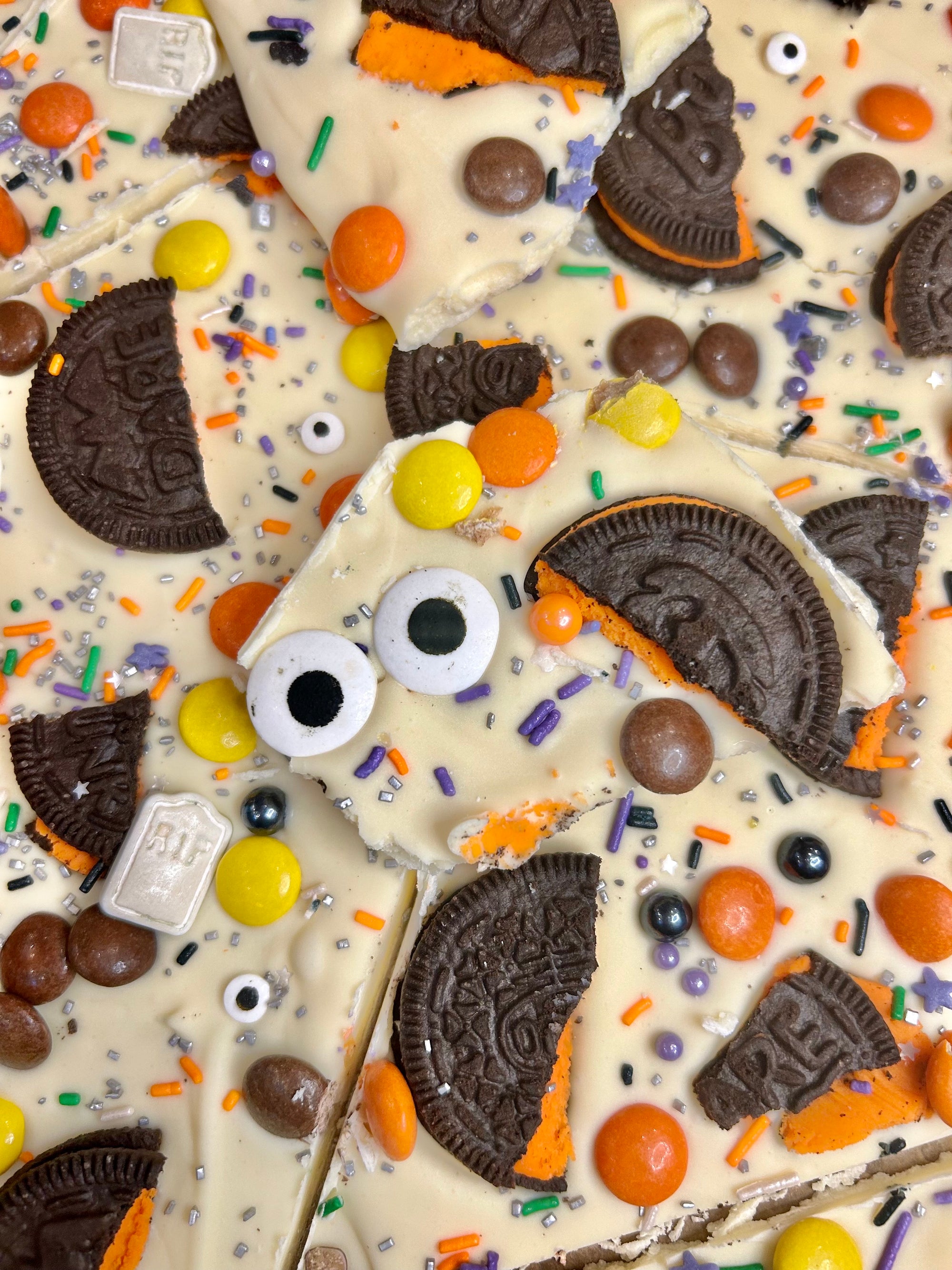 Halloween Candy Bark