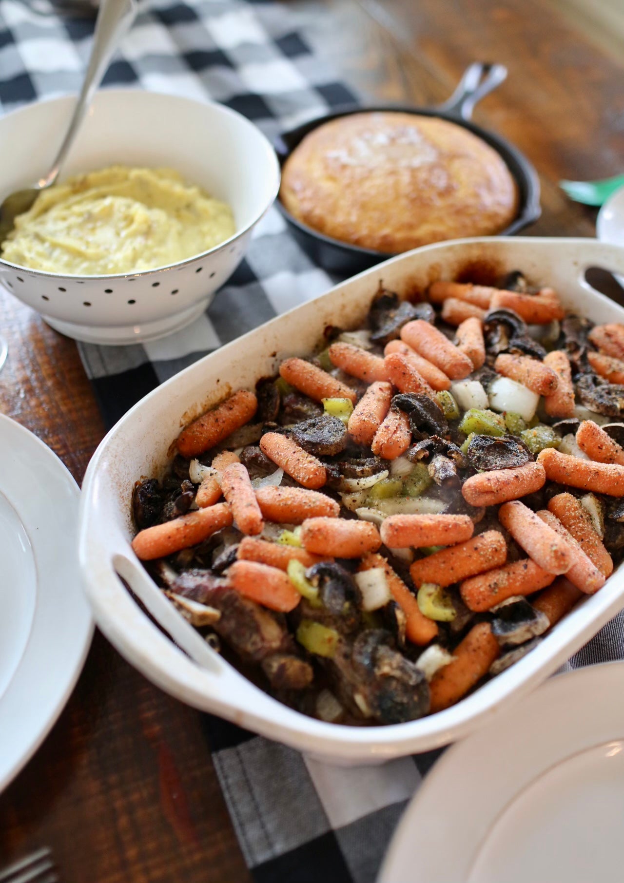 Pork Country Style Ribs - One Dish Meal