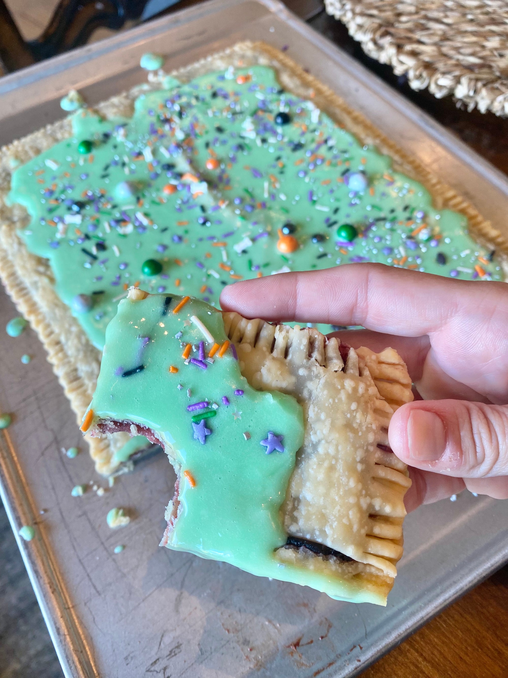 Giant Homemade Pop Tart