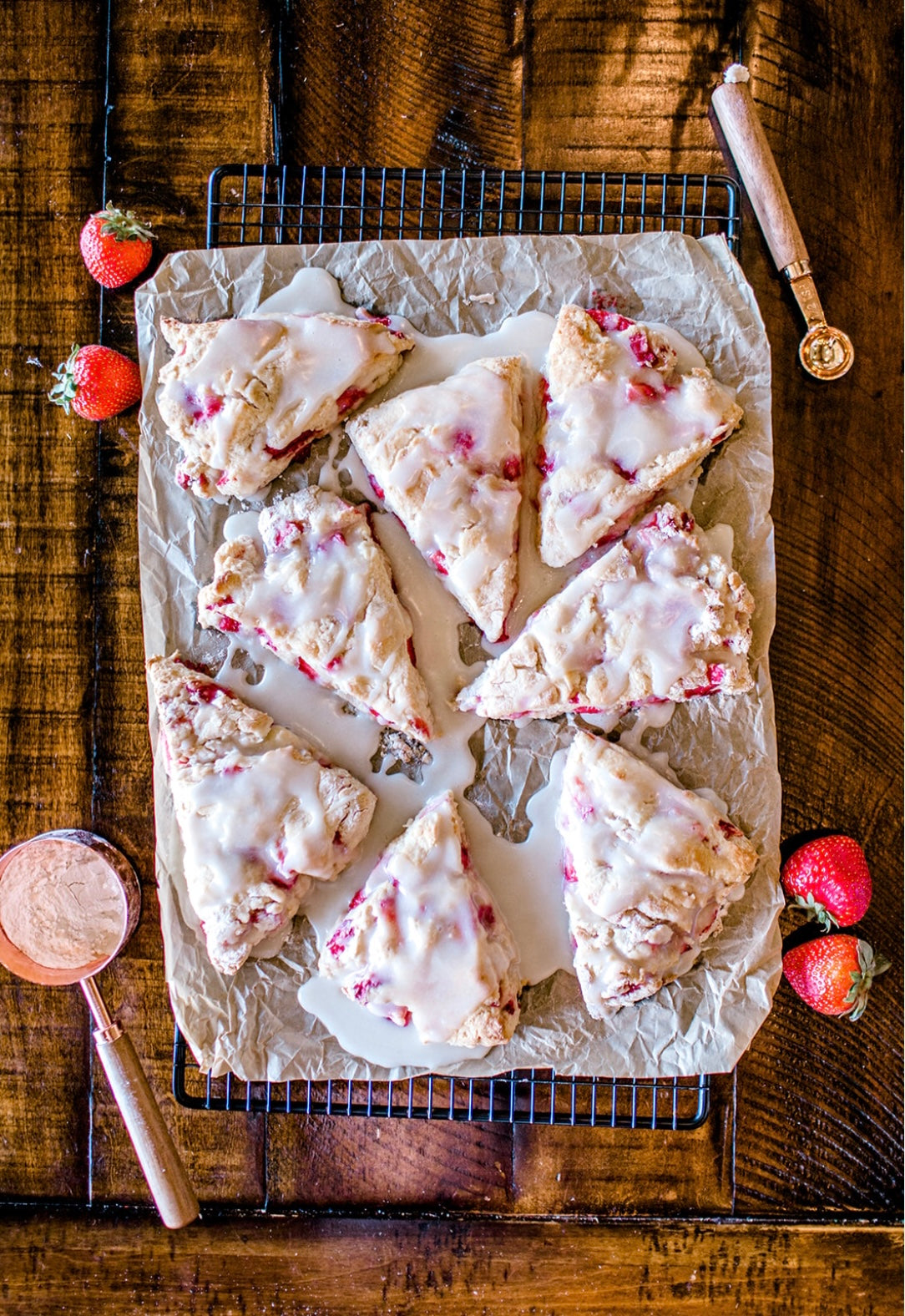 Strawberry Scones