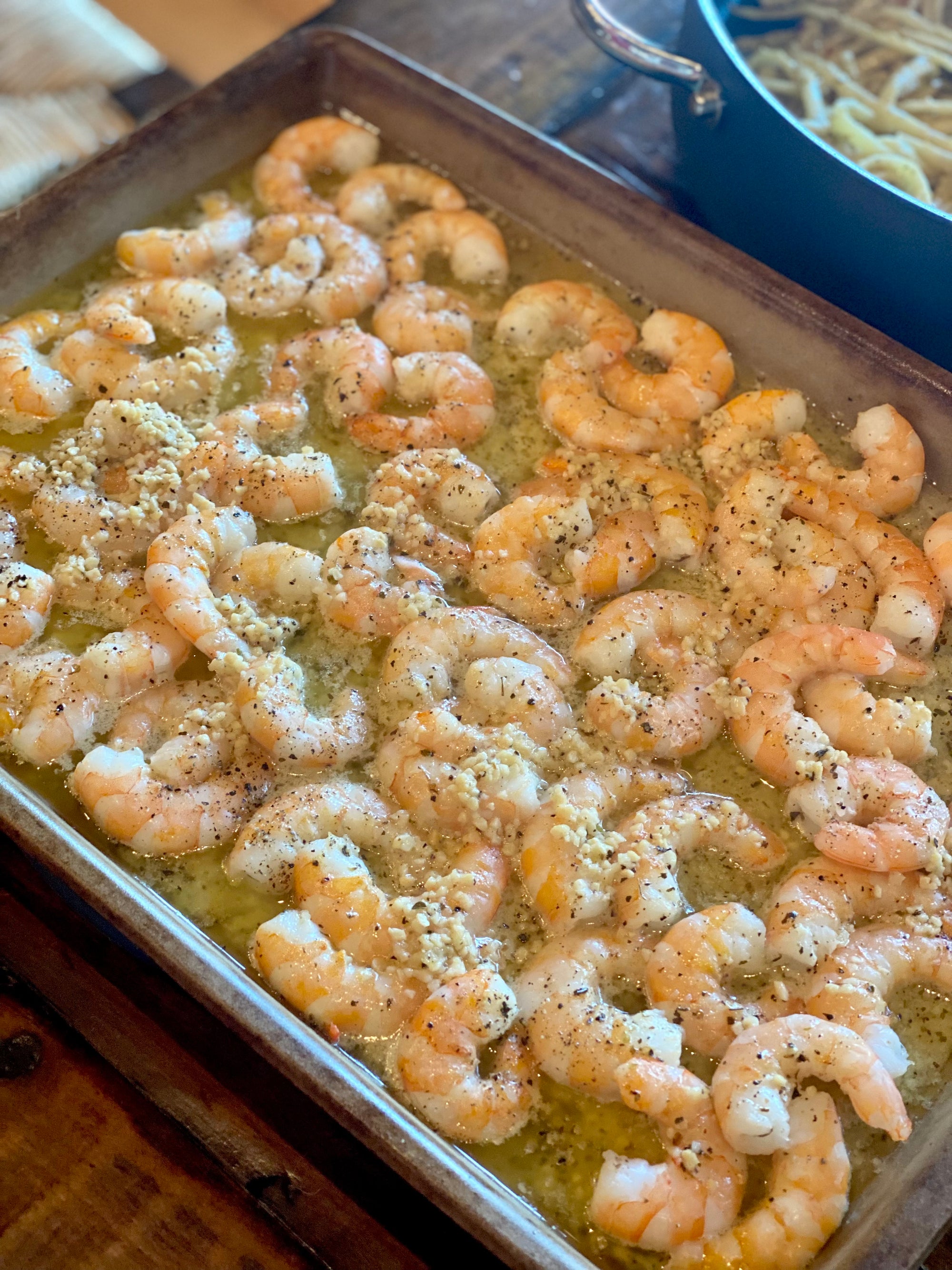 Sheet Pan Garlic Butter Shrimp