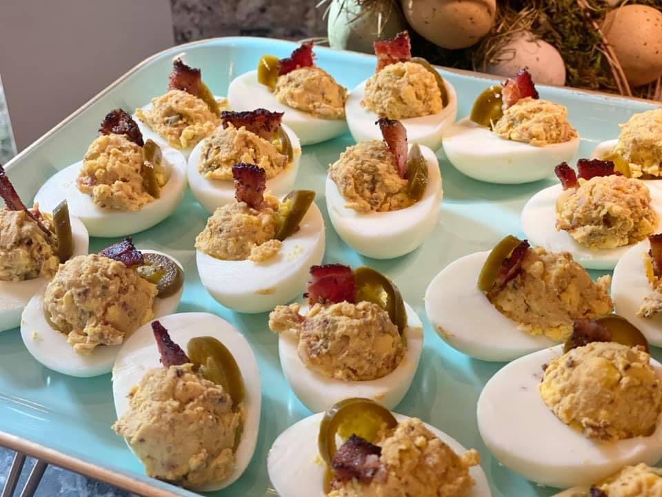 Jalapeño Popper Deviled Eggs