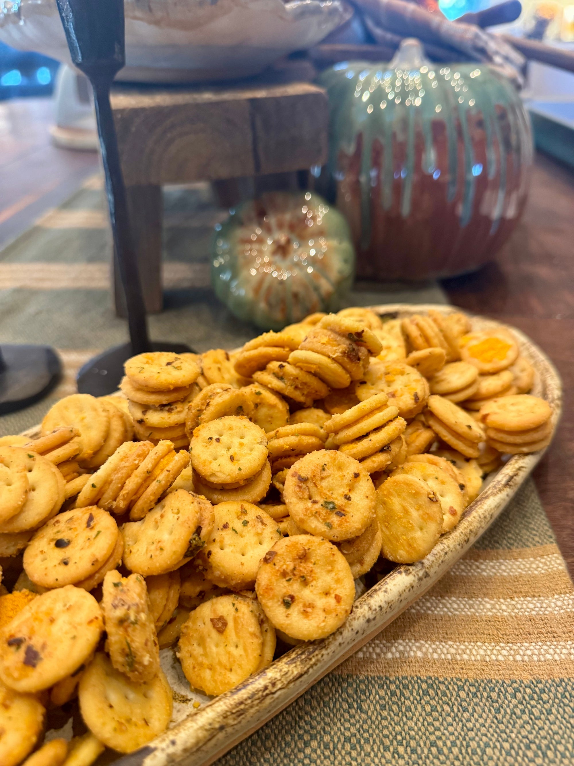 Spicy Rancy Ritz Bites