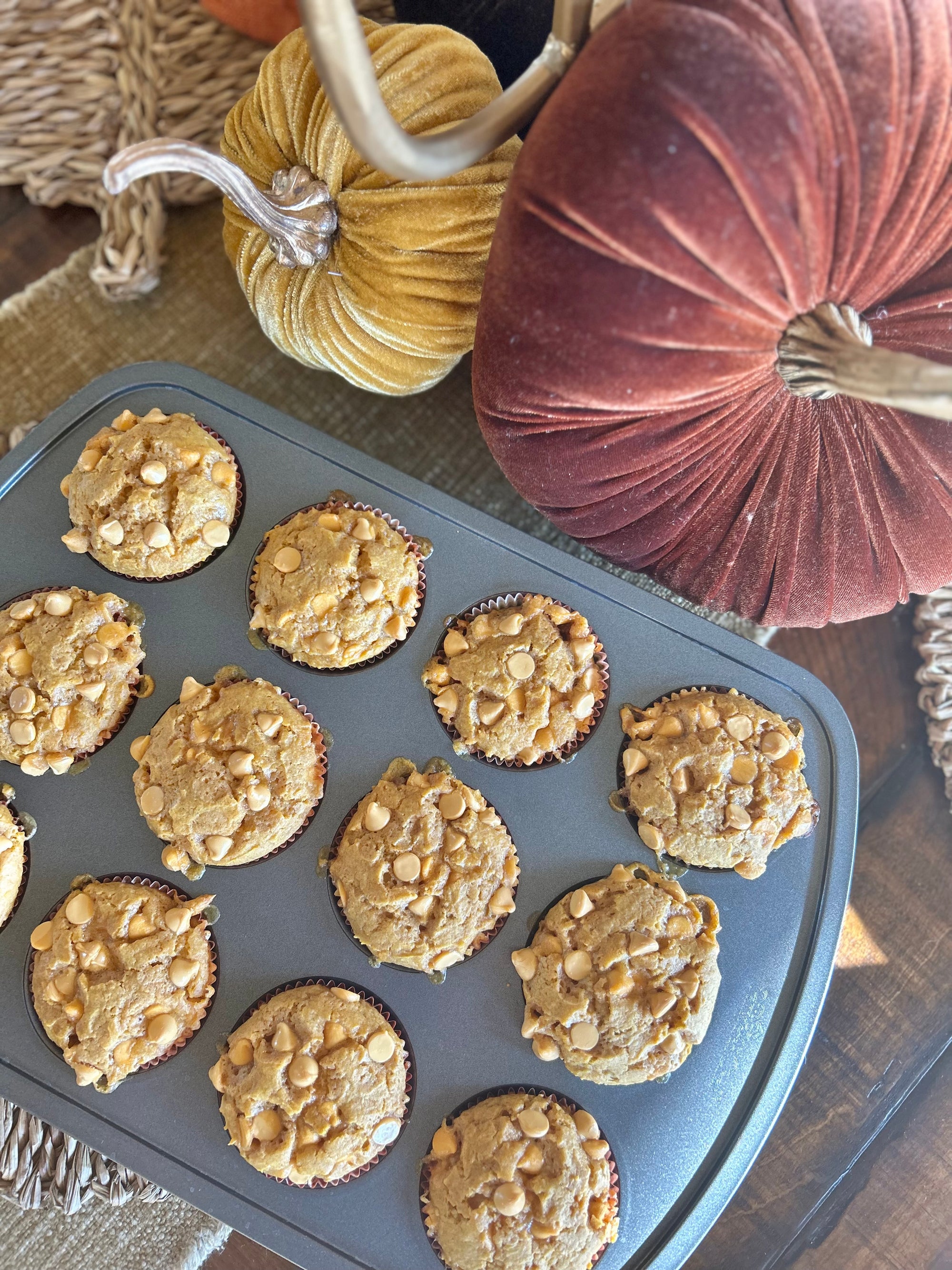 Pumpkin Butterscotch Muffins
