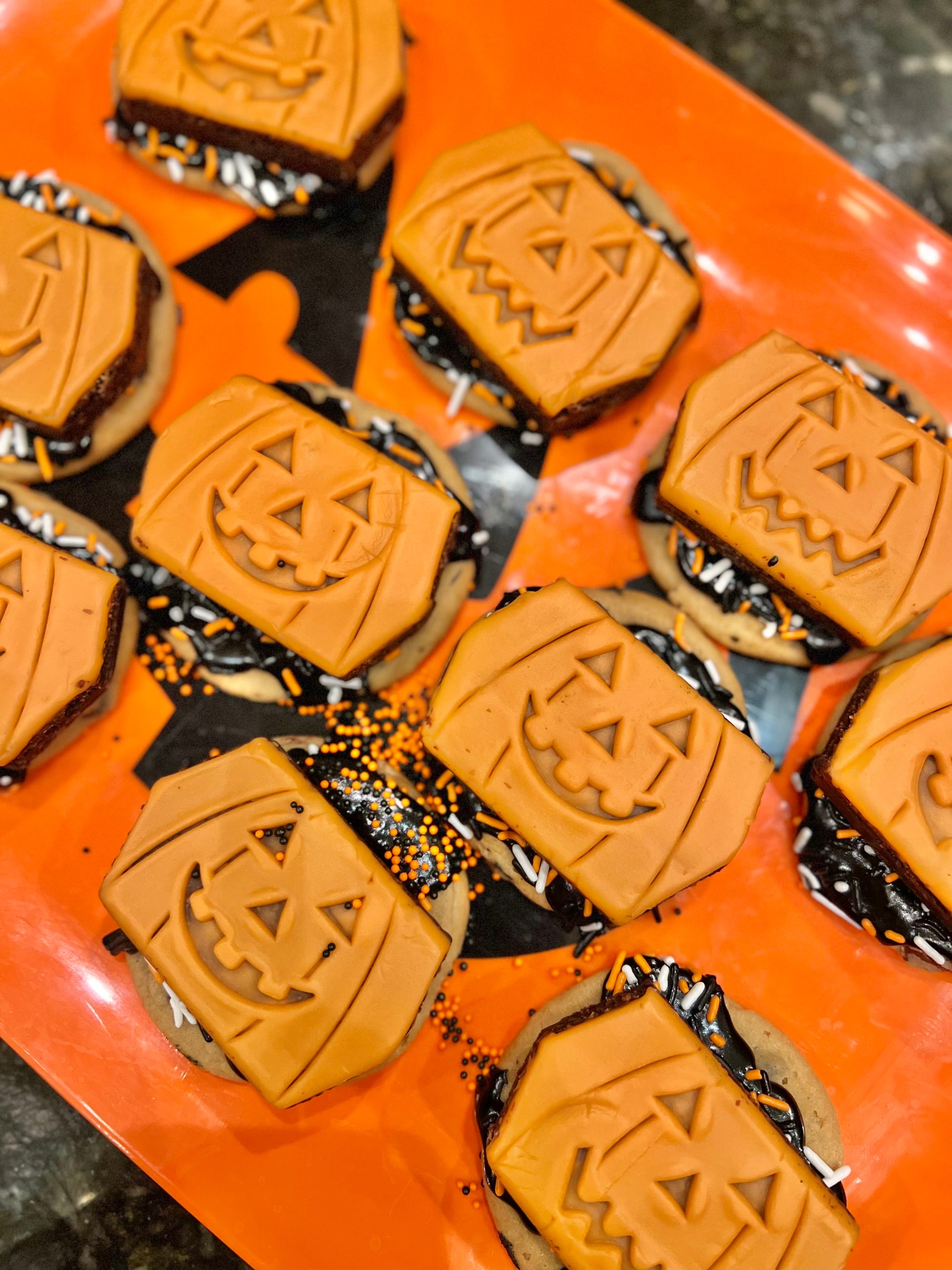 Cheater Halloween Cookies