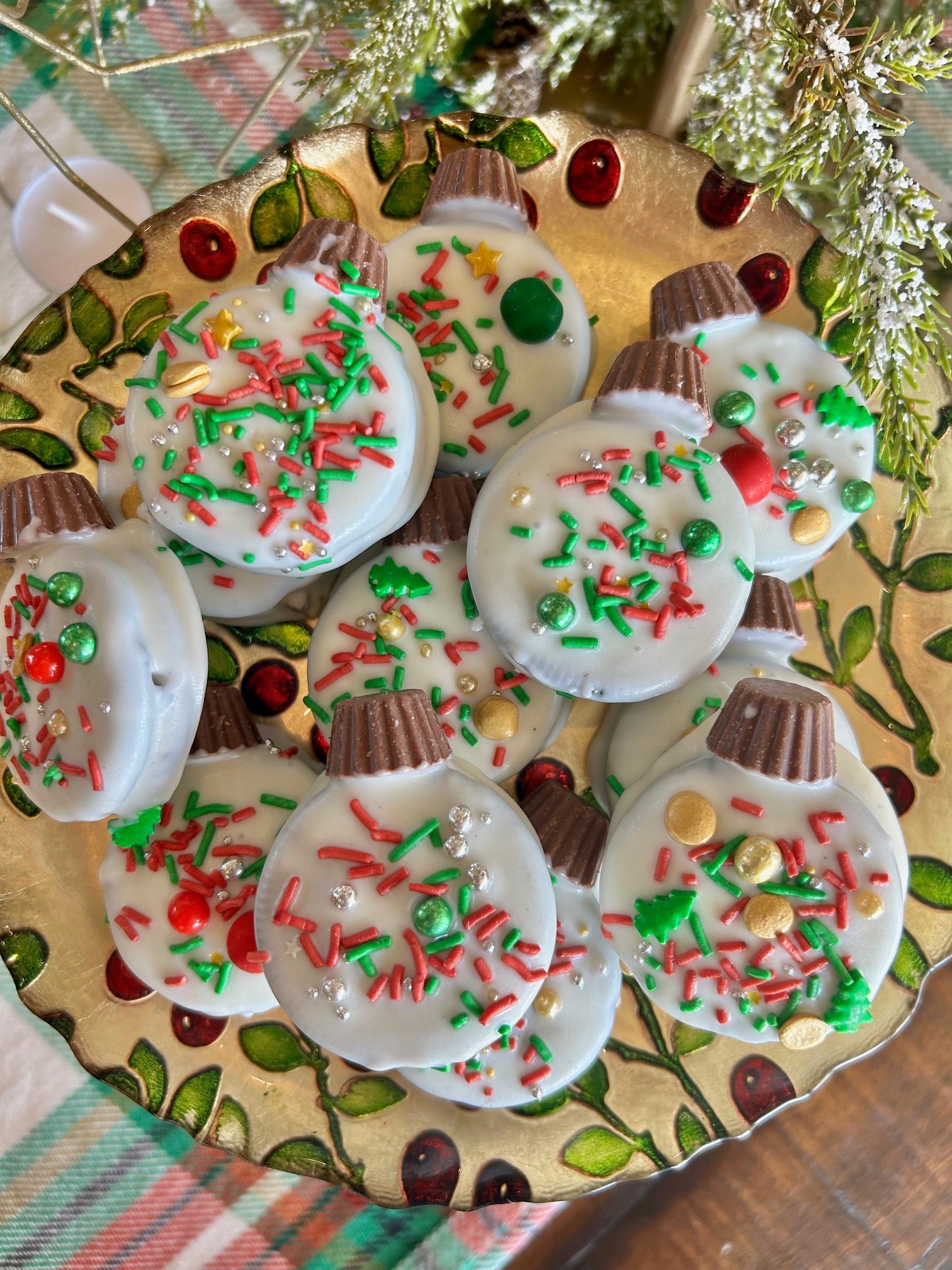Reese's Oreo Ornaments
