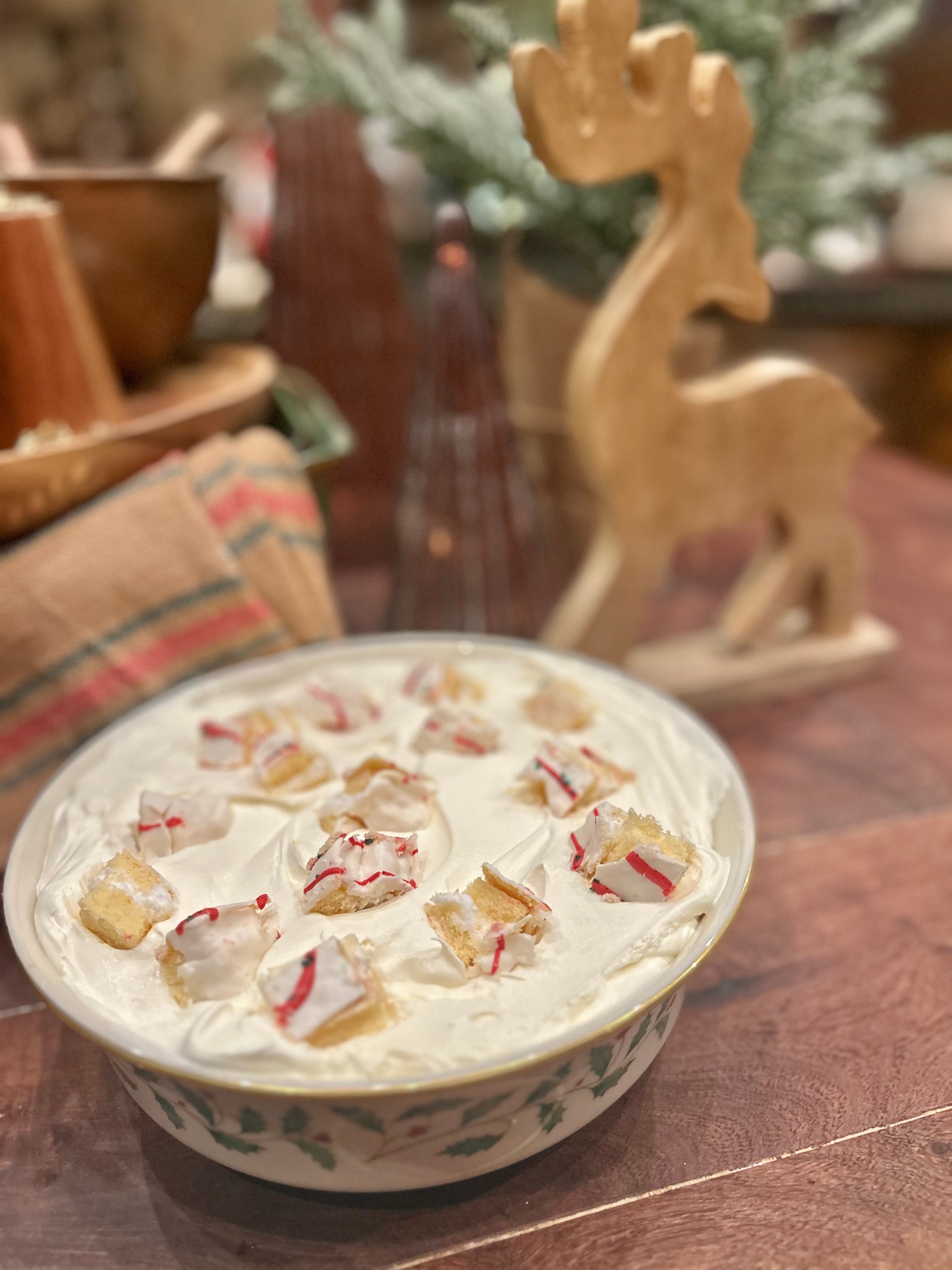 Christmas Tree Cake Custard