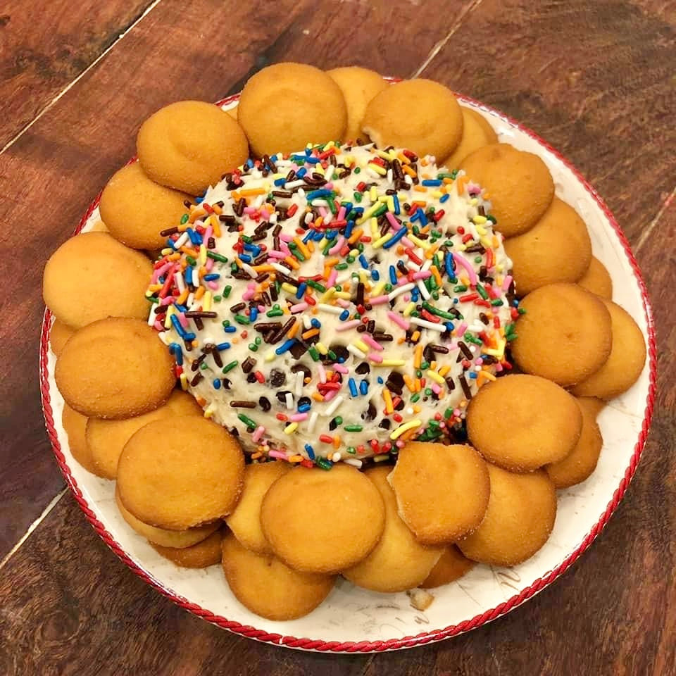 Confetti Cookie Dough Ball