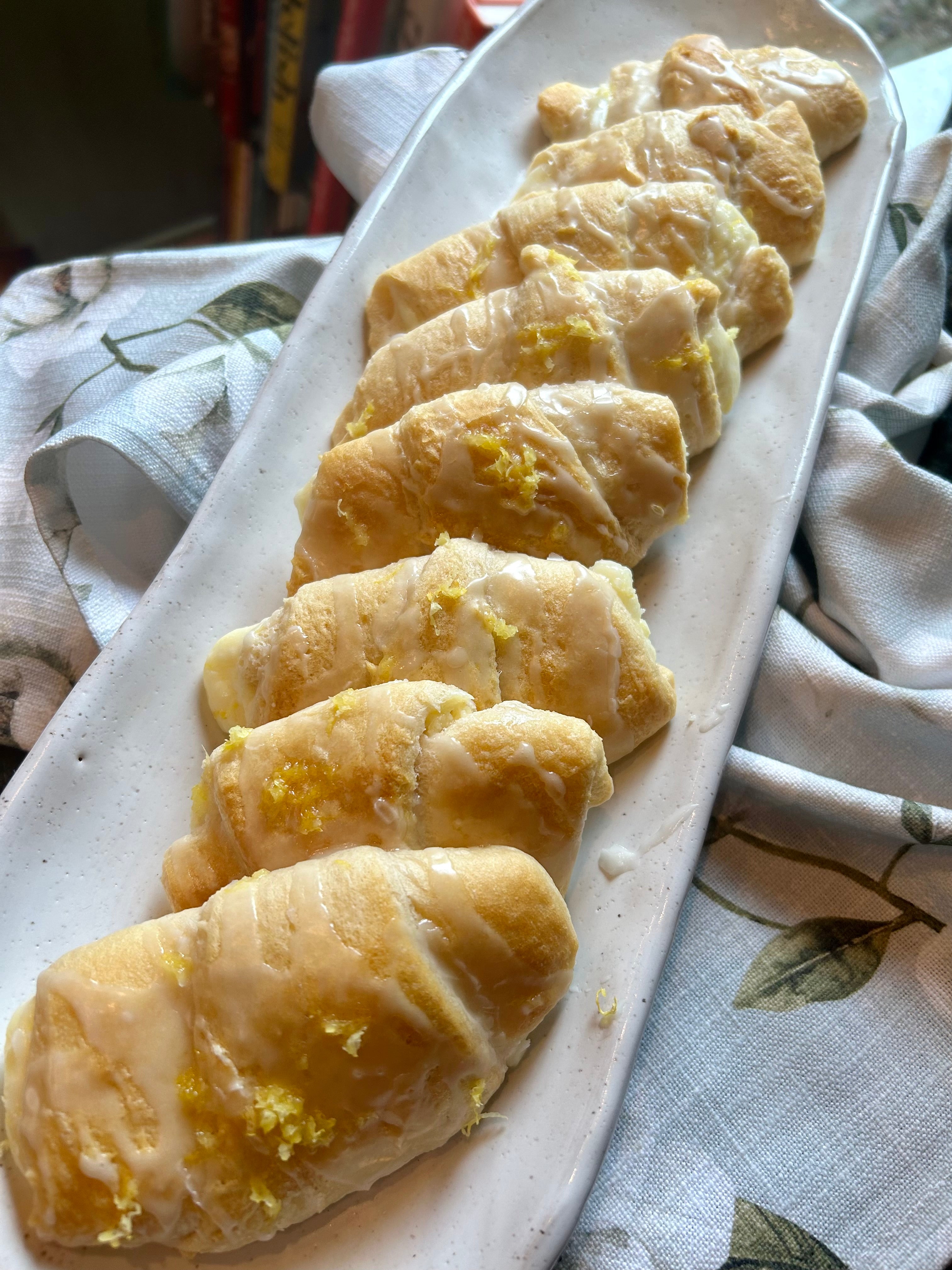 Sweet Lemon Crescents