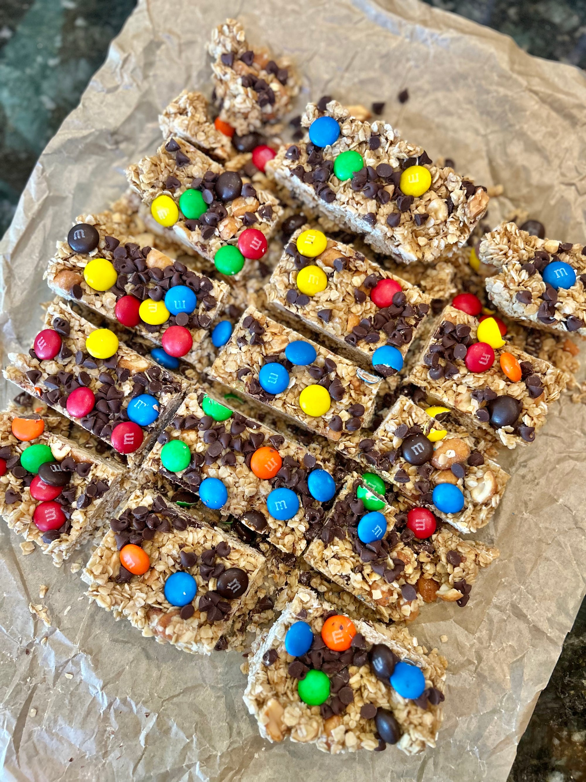 M&M Granola Bars