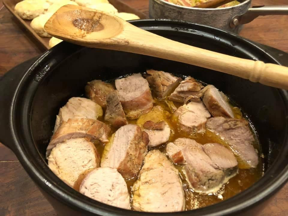 Honey Butter Pork Tenderloin