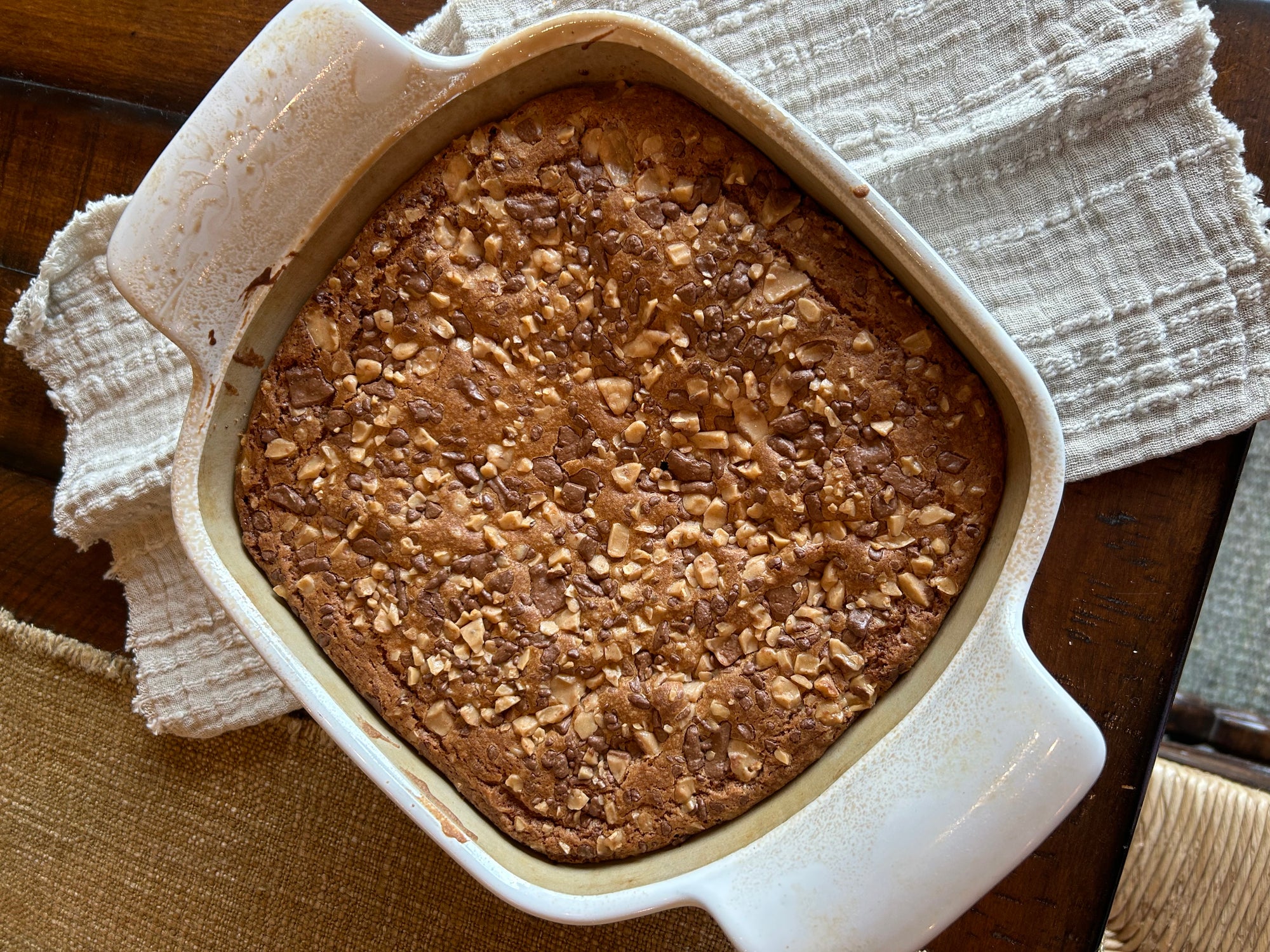 Vanilla Heath Bar Coffee Cake