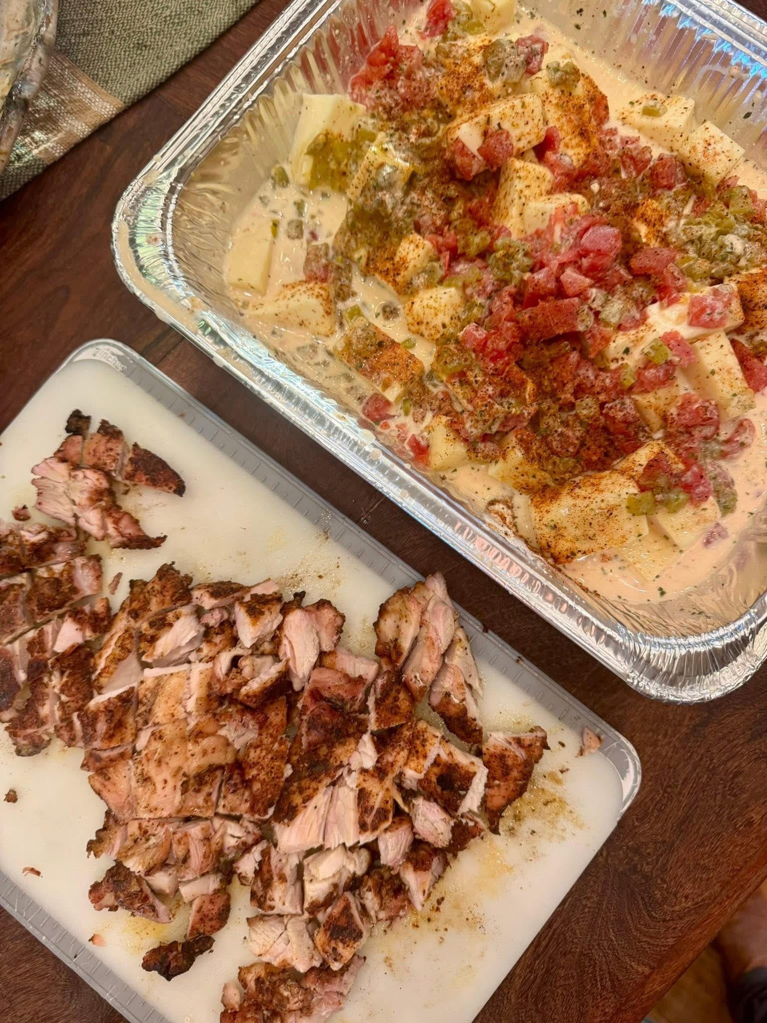 Chicken Bacon Ranch Queso