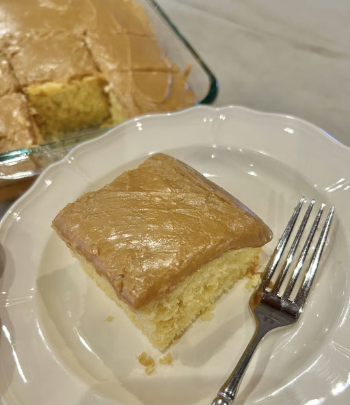 Shortcut Caramel Cake