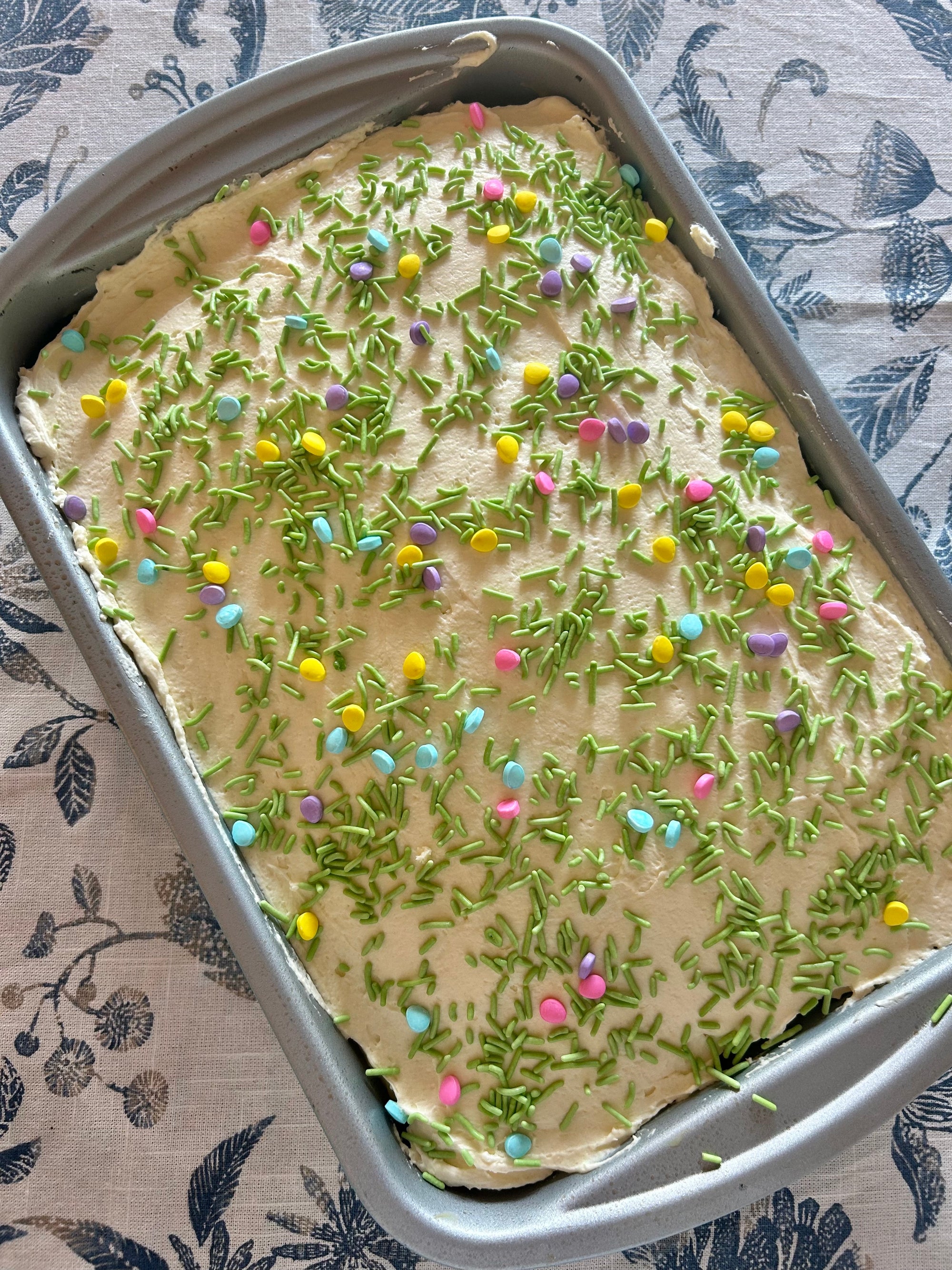 Funfetti Poke Cake